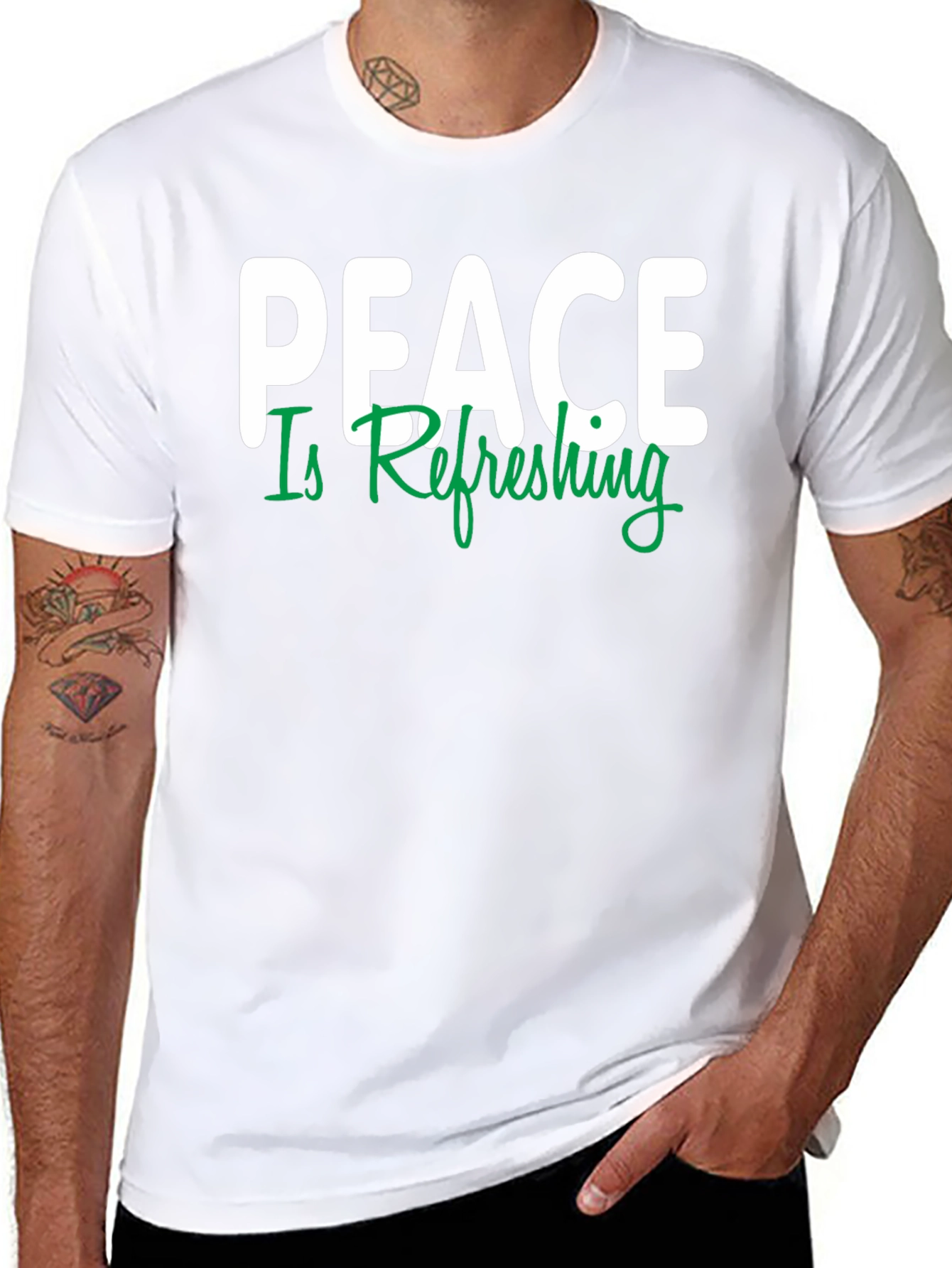 Peace Is Refreshing Graphic T-Shirt