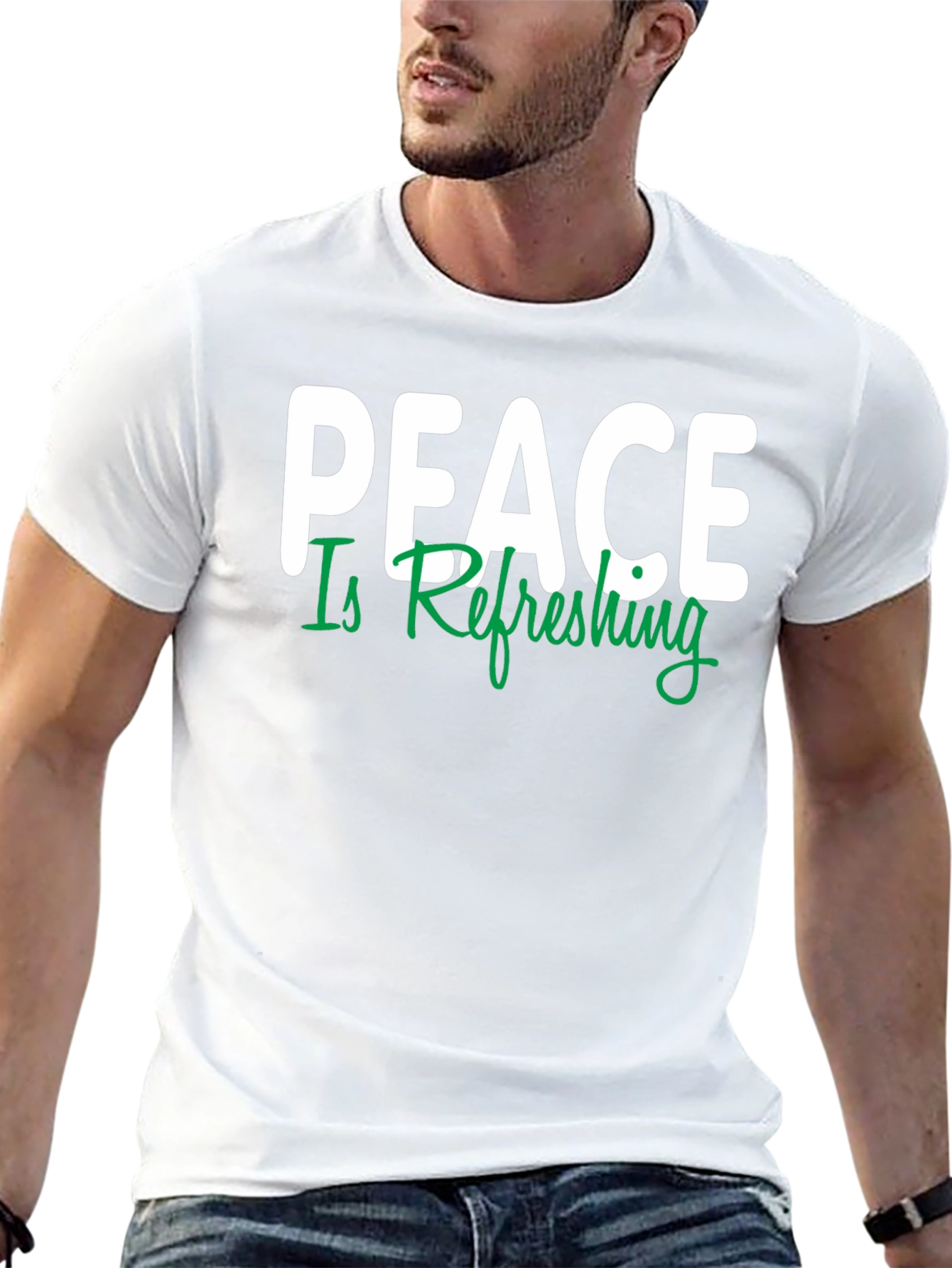 Peace Is Refreshing Graphic T-Shirt