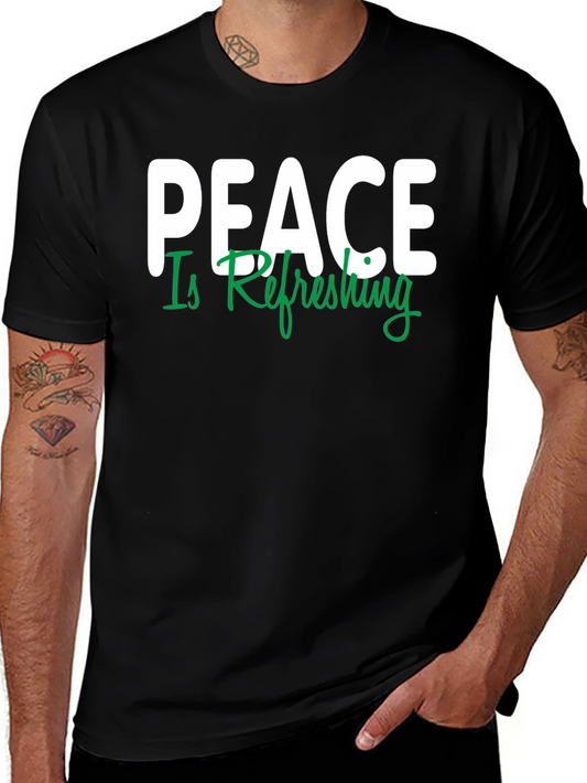 Peace Is Refreshing Graphic T-Shirt