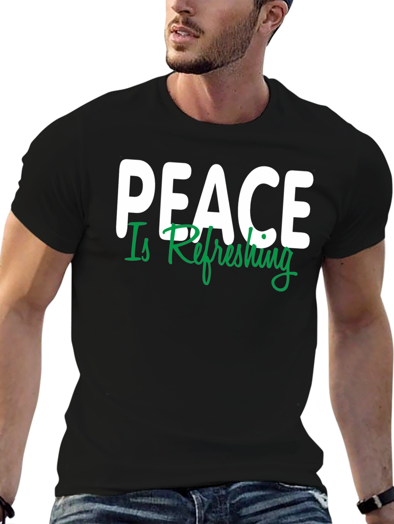 Peace Is Refreshing Graphic T-Shirt