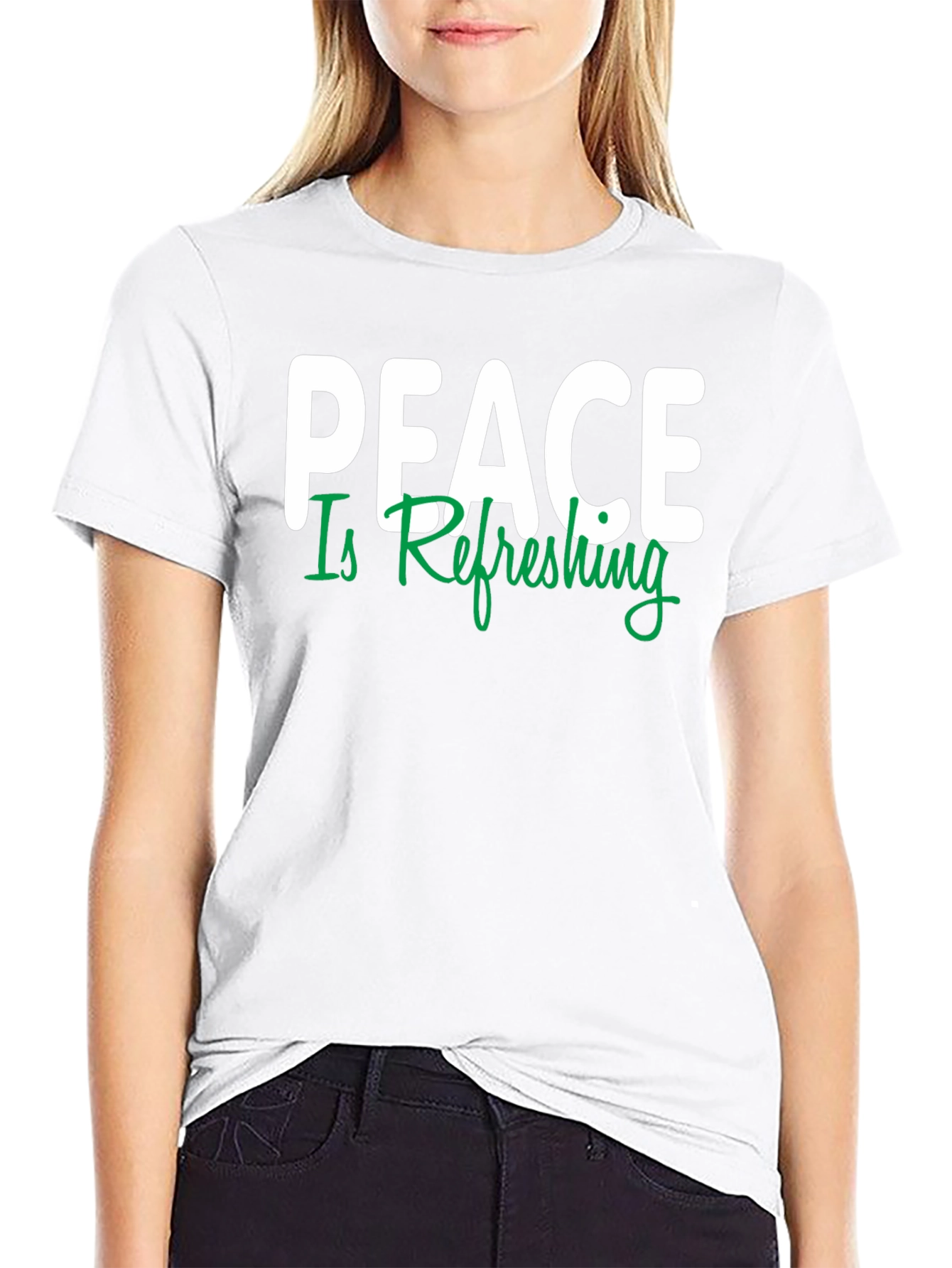 Peace Is Refreshing Graphic T-Shirt