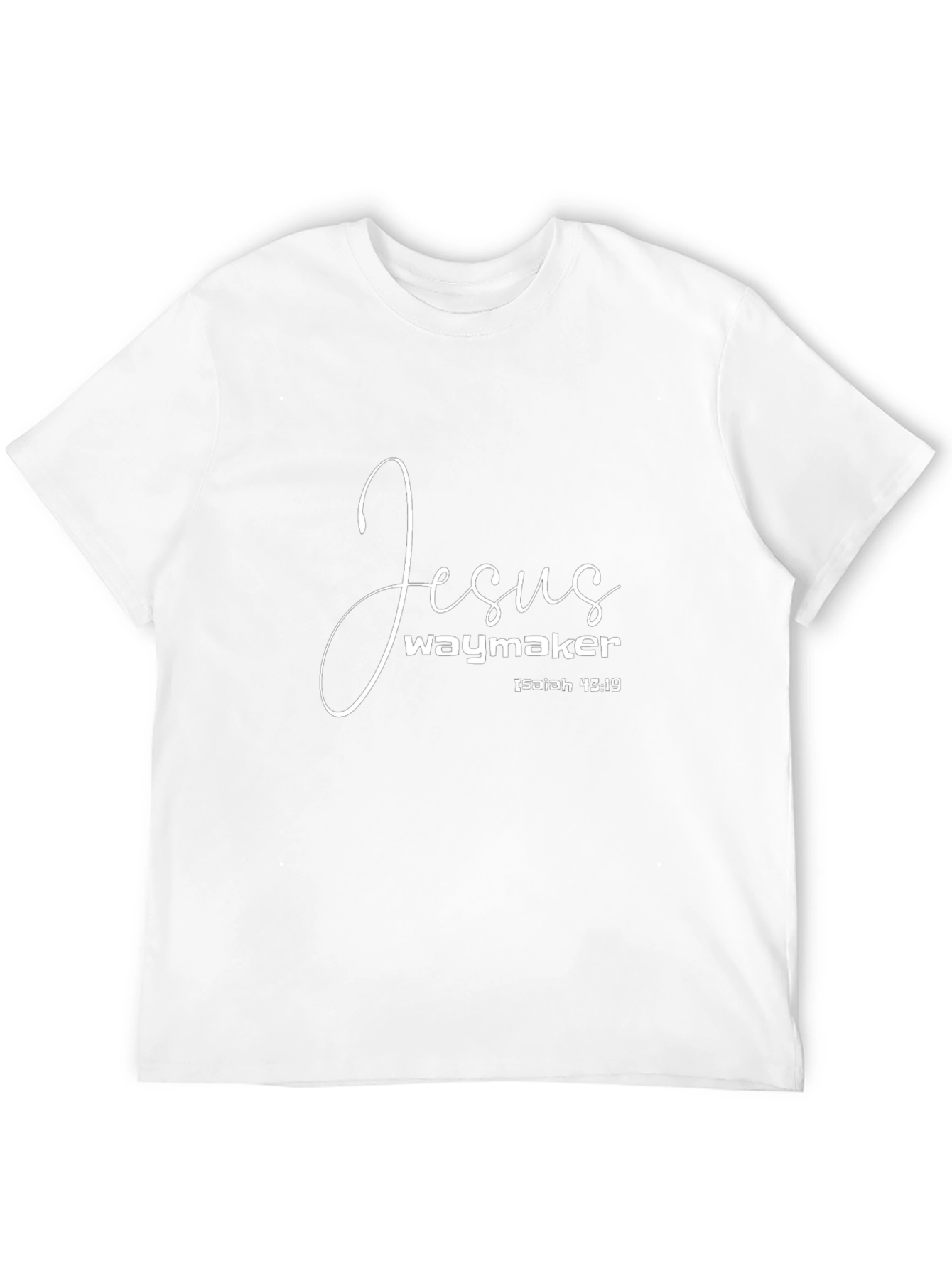 Jesus Waymaker Isaiah 43:19 Christian T-Shirt
