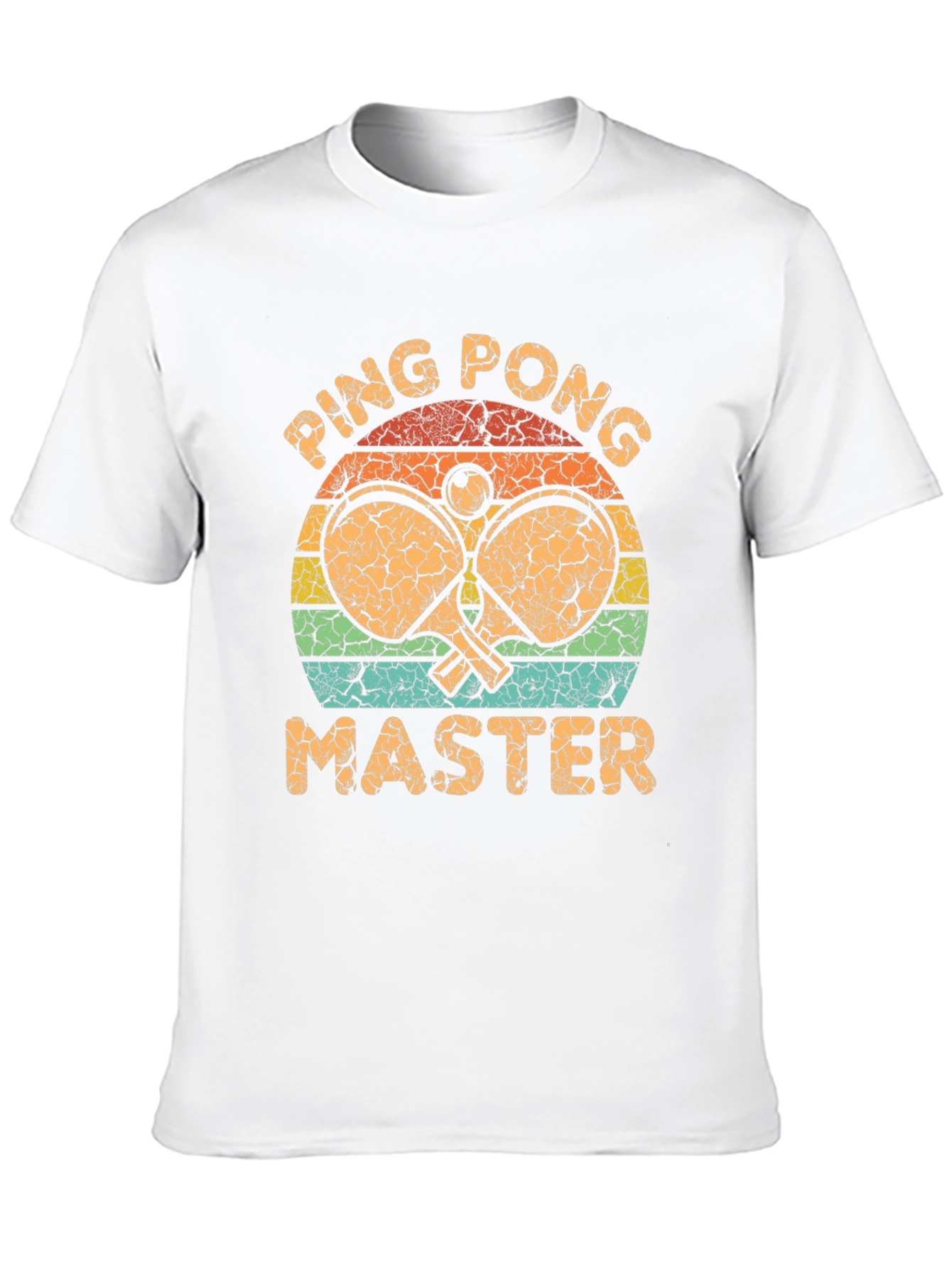 Ping Pong Master Graphic Tee - Retro Style