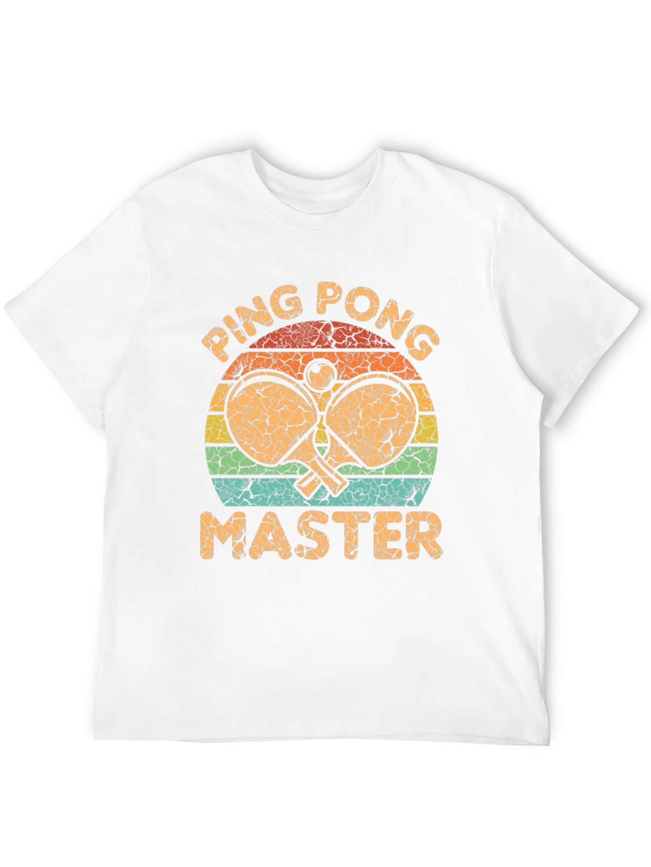 Ping Pong Master Graphic Tee - Retro Style