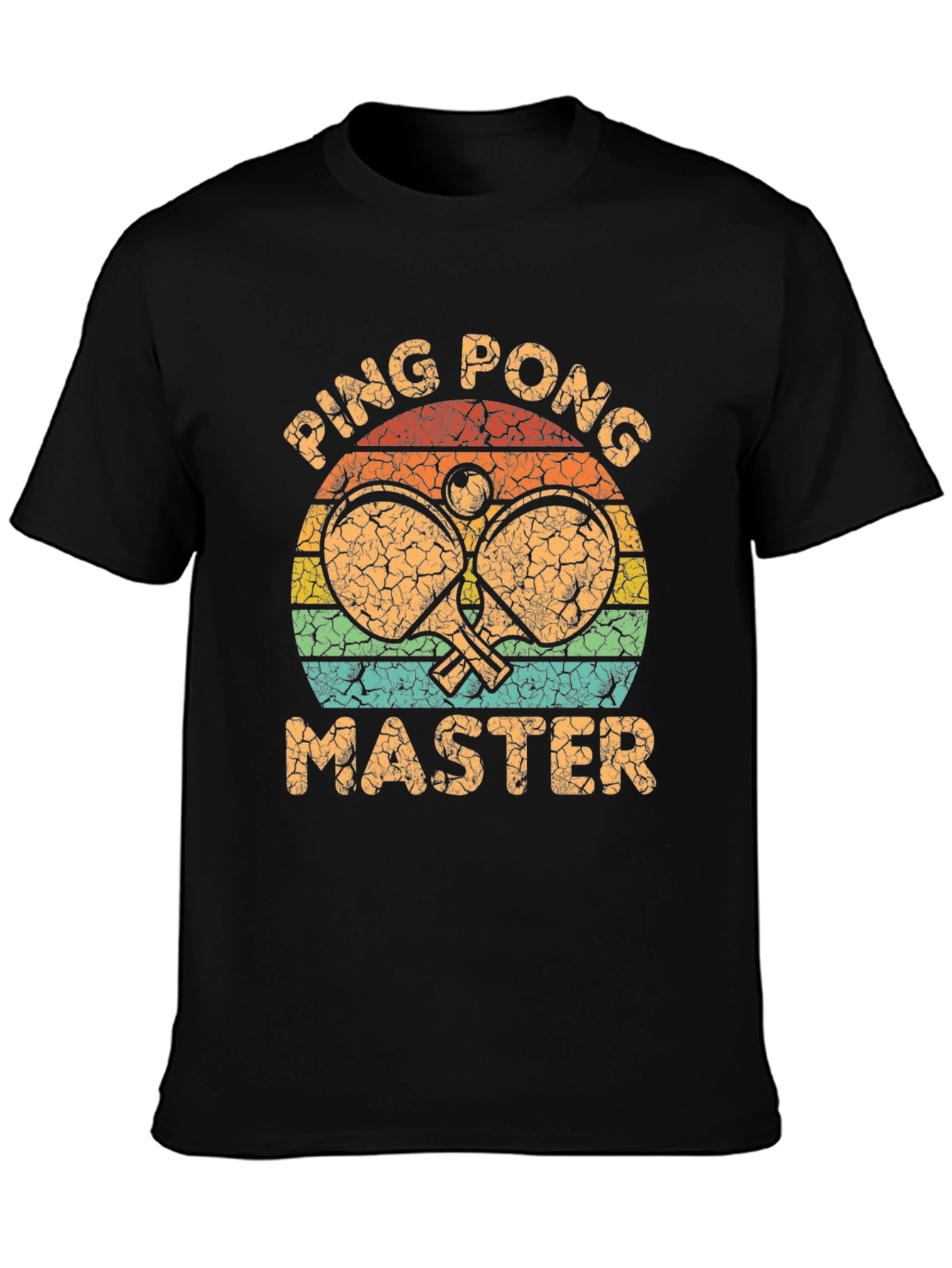 Ping Pong Master Graphic Tee - Retro Style