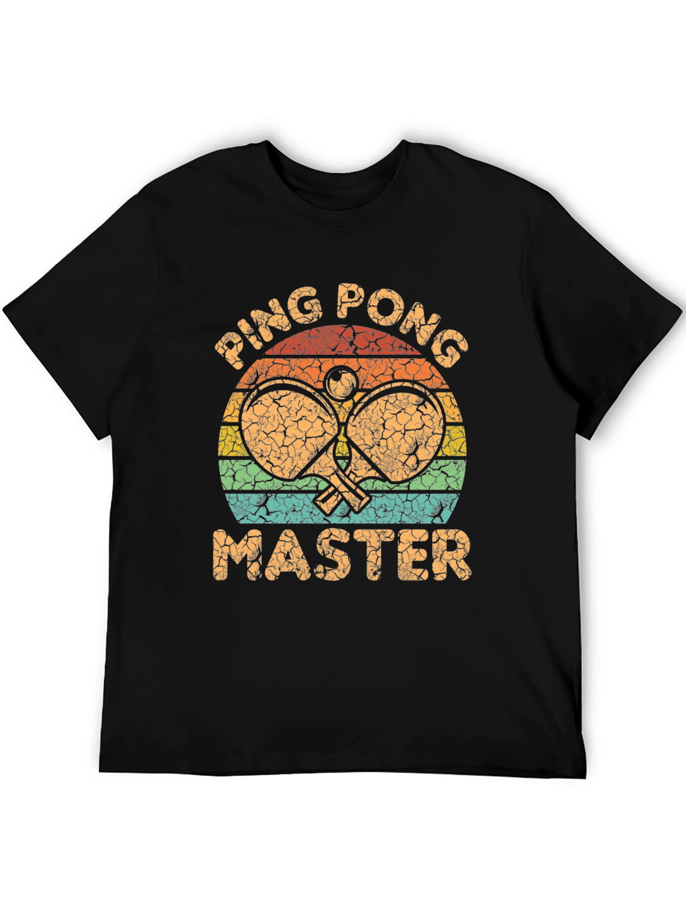 Ping Pong Master Graphic Tee - Retro Style