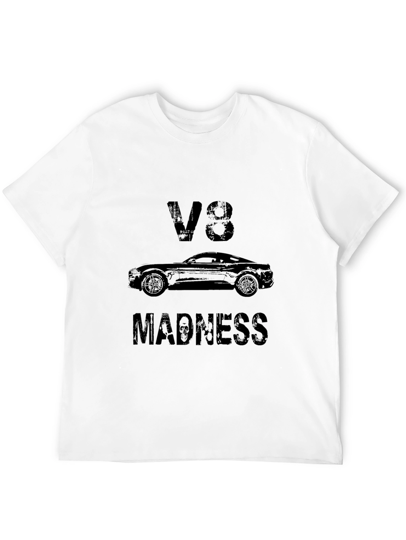 V8 Madness Graphic T-Shirt - Black