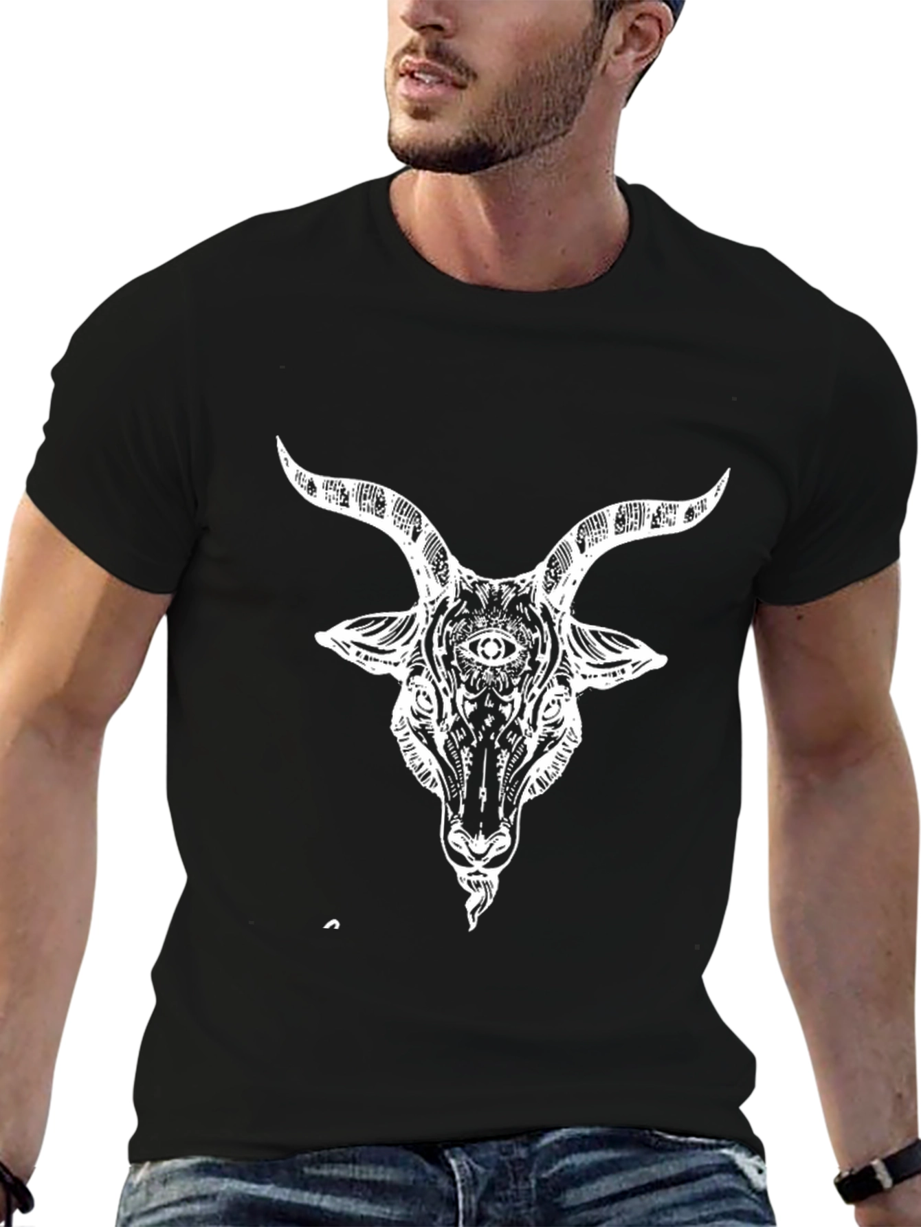 Baphomet Graphic T-Shirt