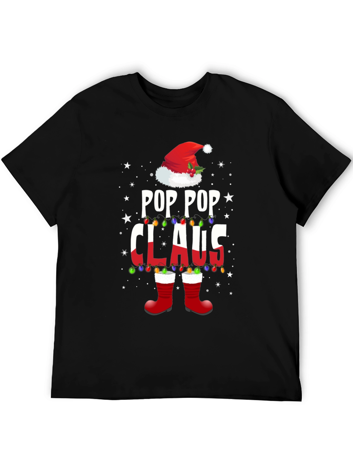 Pop Pop Claus Christmas T-Shirt