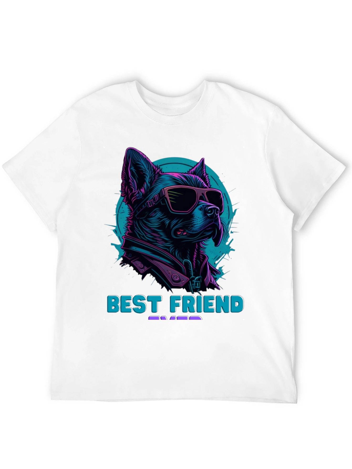 Best Friend Ever T-Shirt - Cool Dog Design