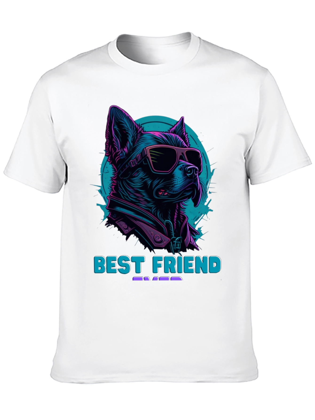 Best Friend Ever T-Shirt - Cool Dog Design