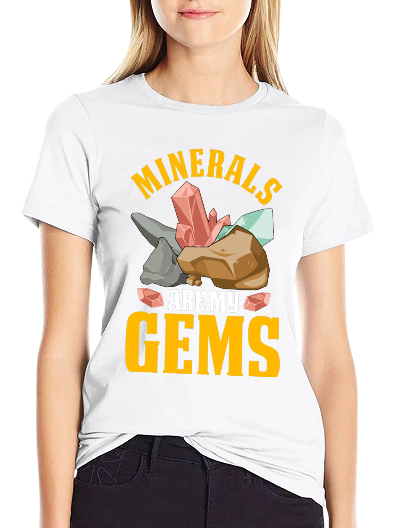 Minerals Are My Gems Graphic T-Shirt