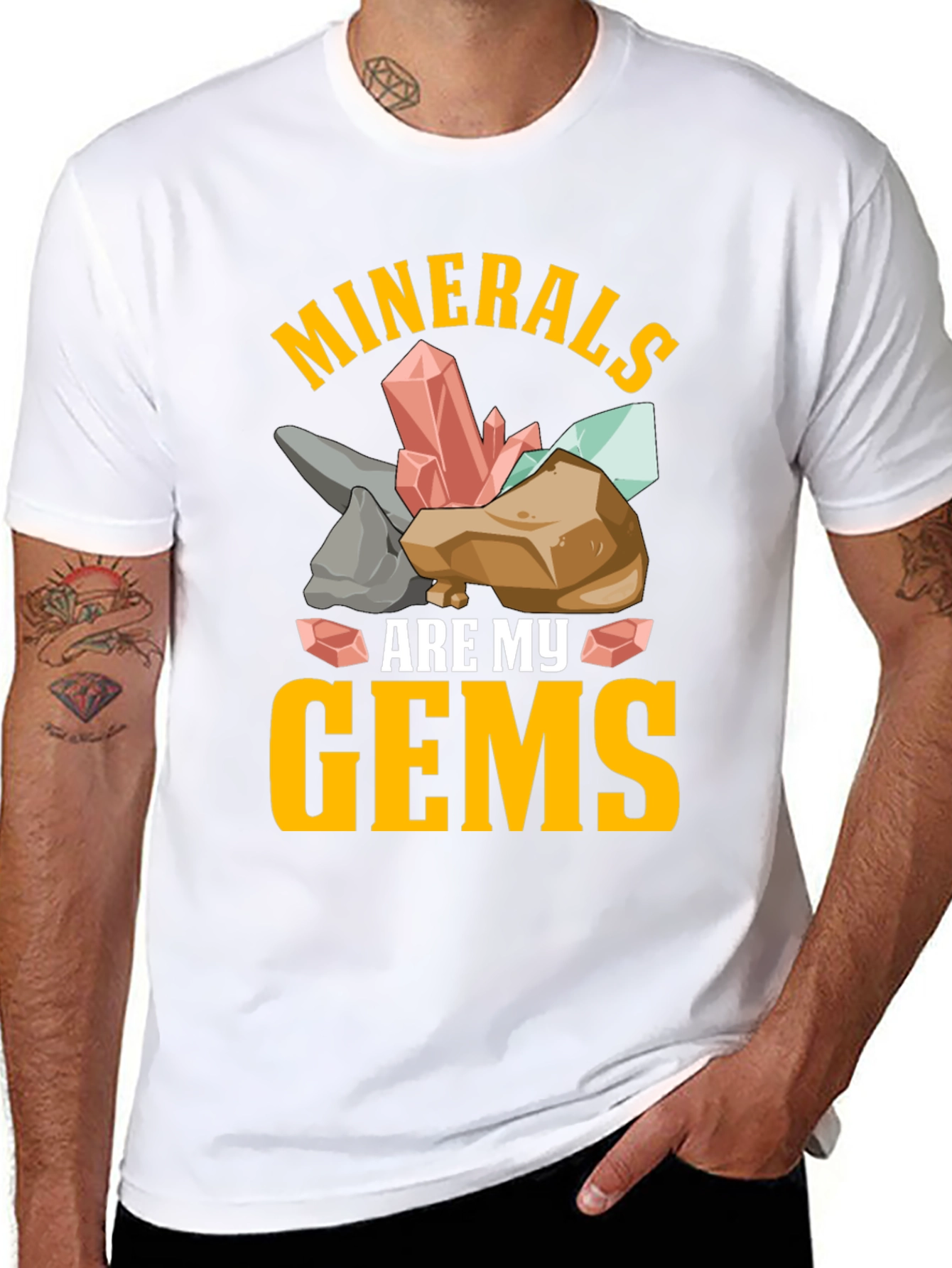 Minerals Are My Gems Graphic T-Shirt