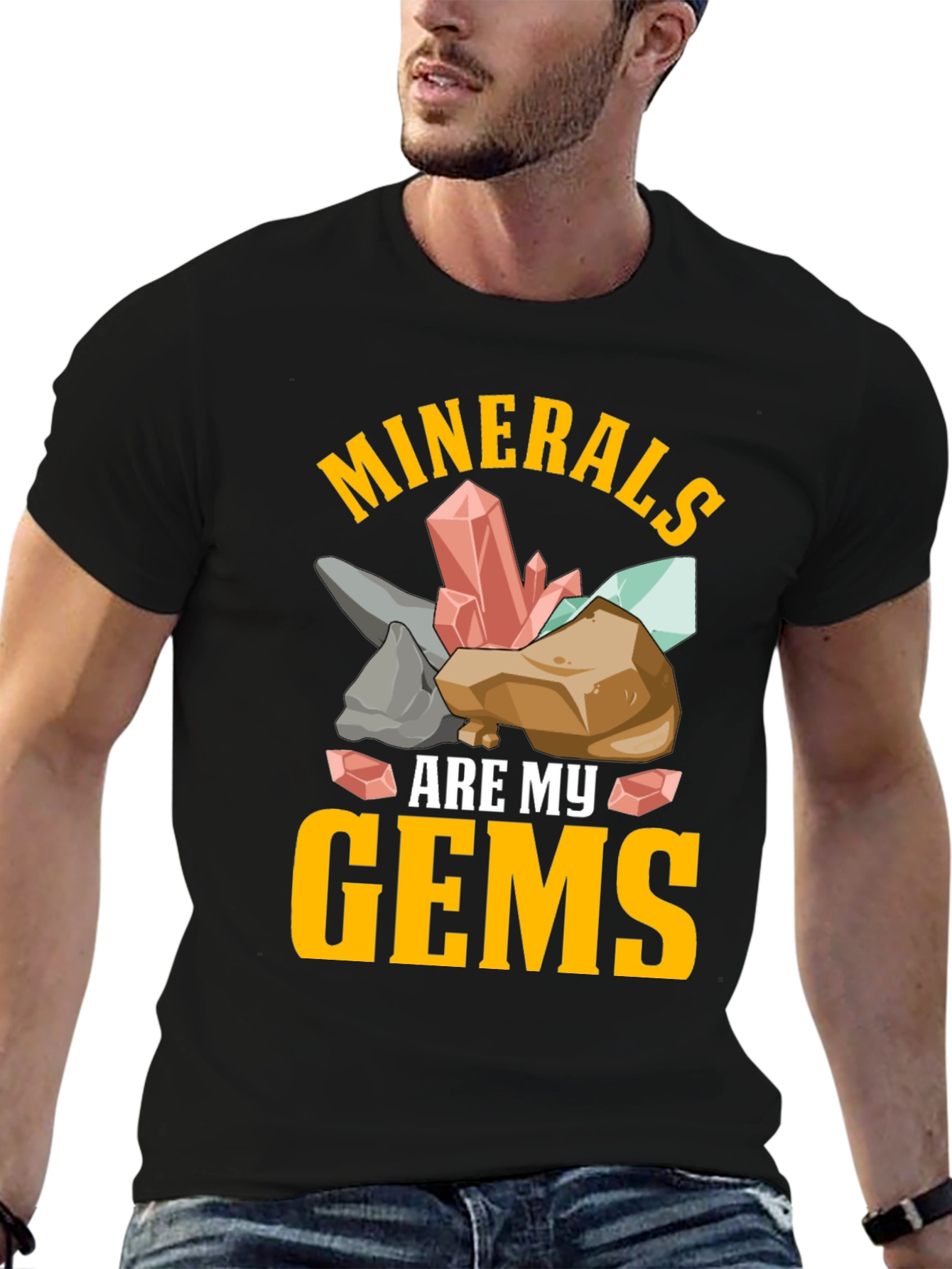 Minerals Are My Gems Graphic T-Shirt