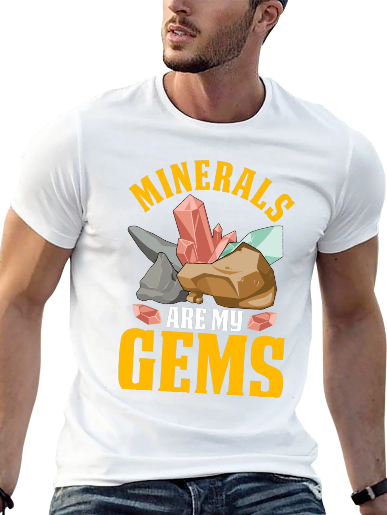 Minerals Are My Gems Graphic T-Shirt