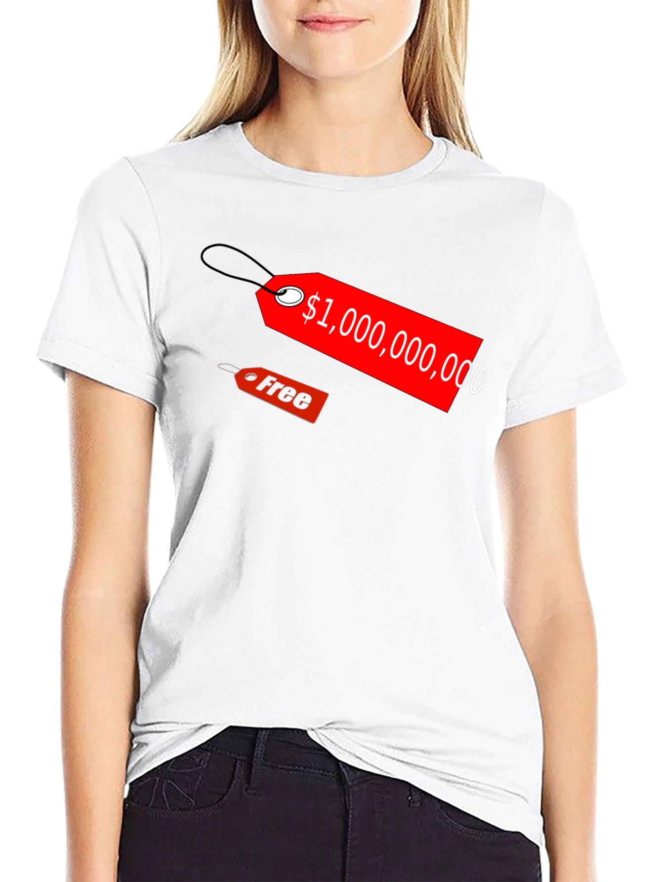 Million Dollar Dream Tee - Black Cotton Graphic T-Shirt