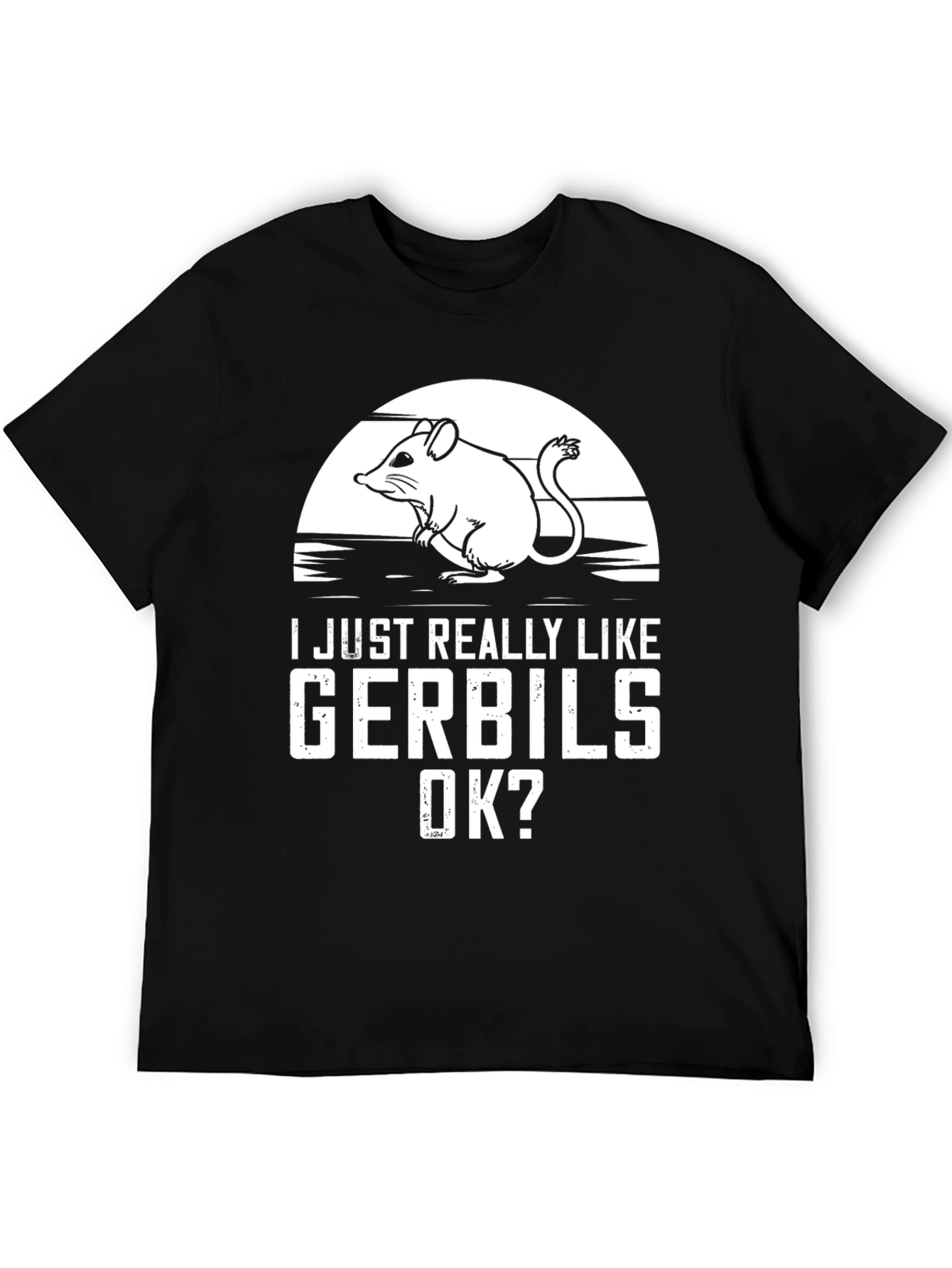 Gerbil Lover T-Shirt - Cute Rodent Design