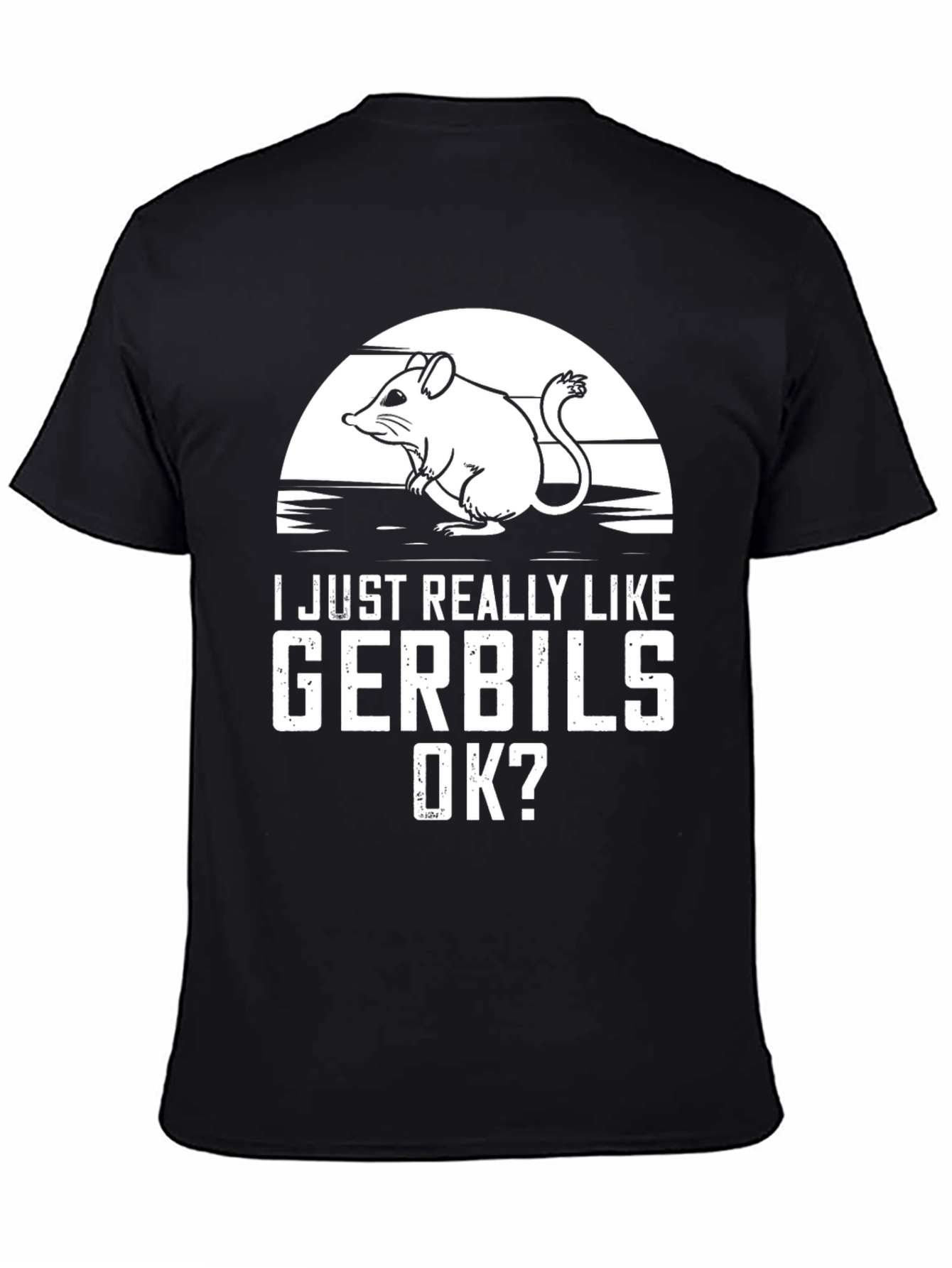 Gerbil Lover T-Shirt - Cute Rodent Design