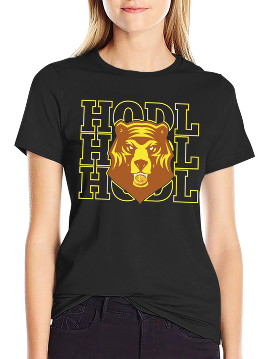 HODL Crypto Bear T-Shirt