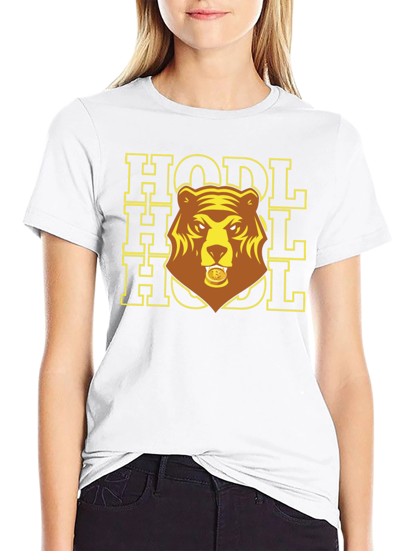 HODL Crypto Bear T-Shirt
