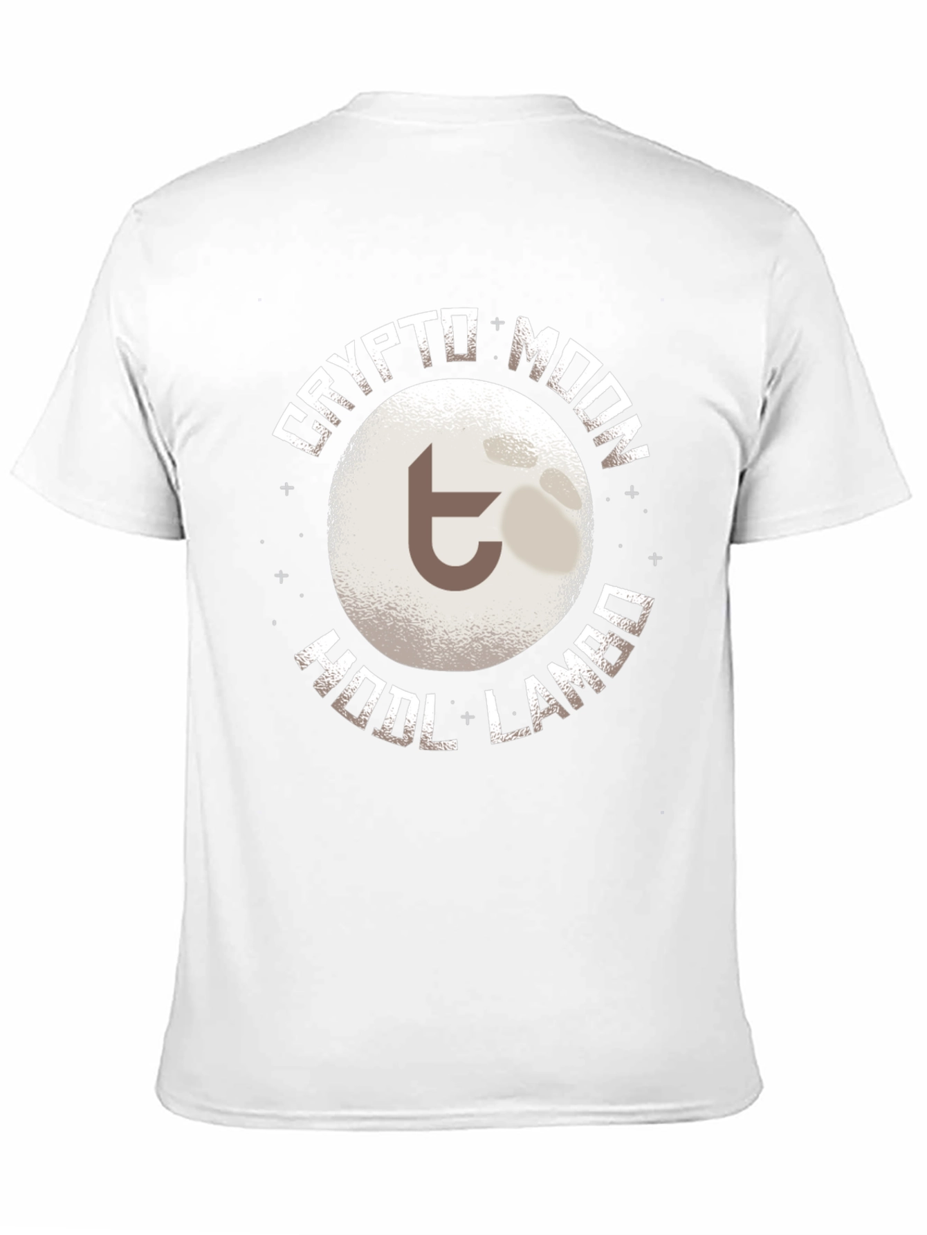 Crypto Moon HODL Lambo T-Shirt - Black