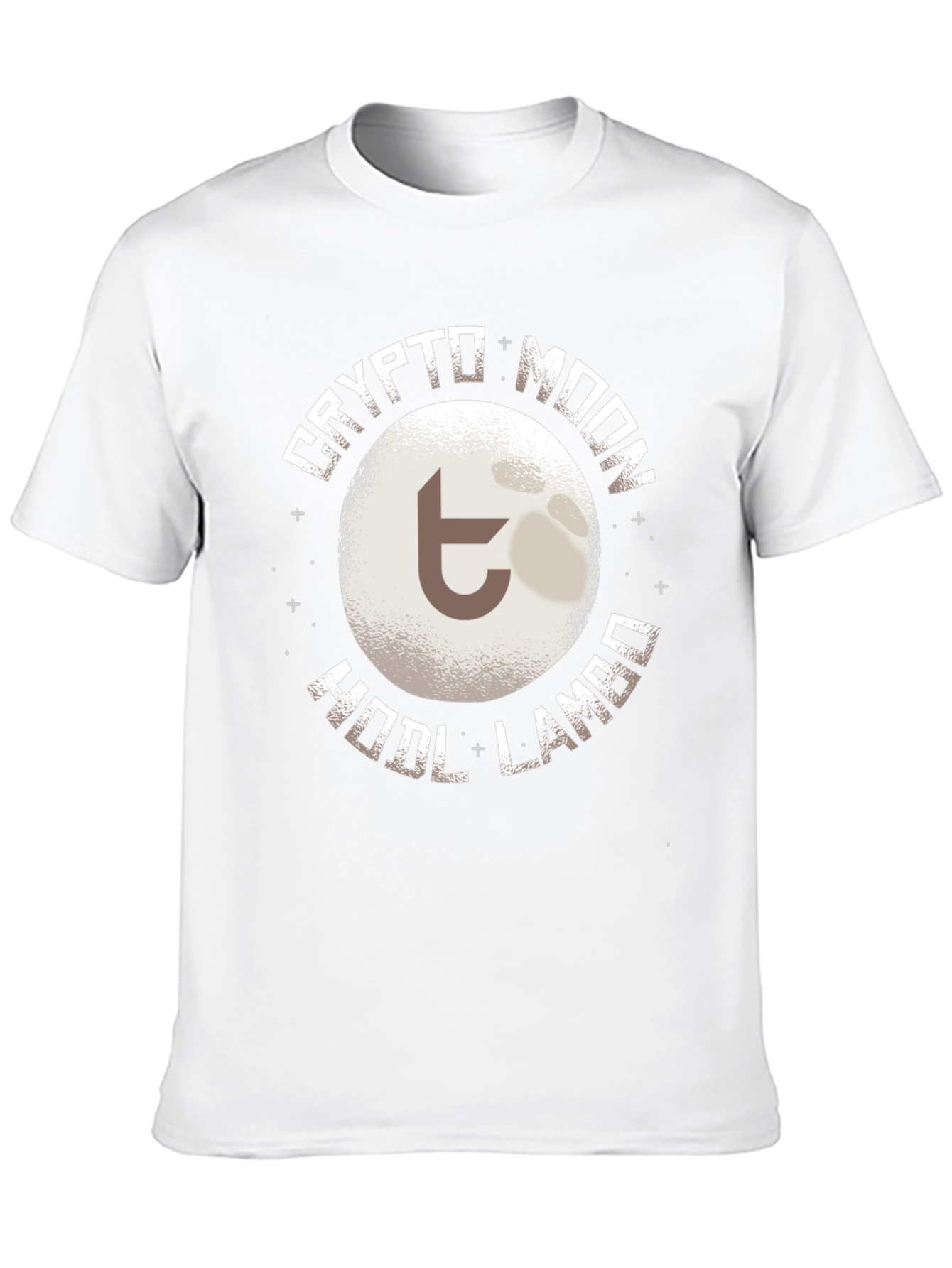 Crypto Moon HODL Lambo T-Shirt - Black