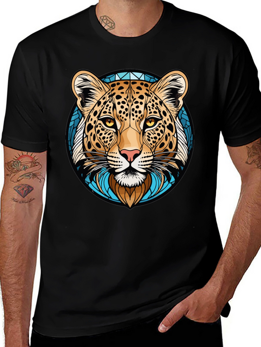 Leopard Graphic Tee - Cool Animal Print T-Shirt