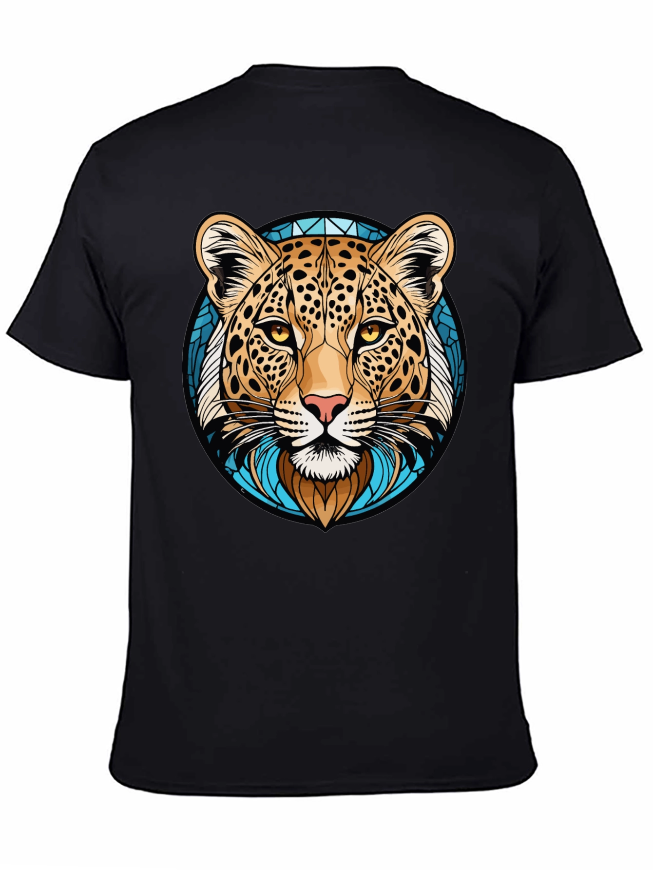 Leopard Graphic Tee - Cool Animal Print T-Shirt