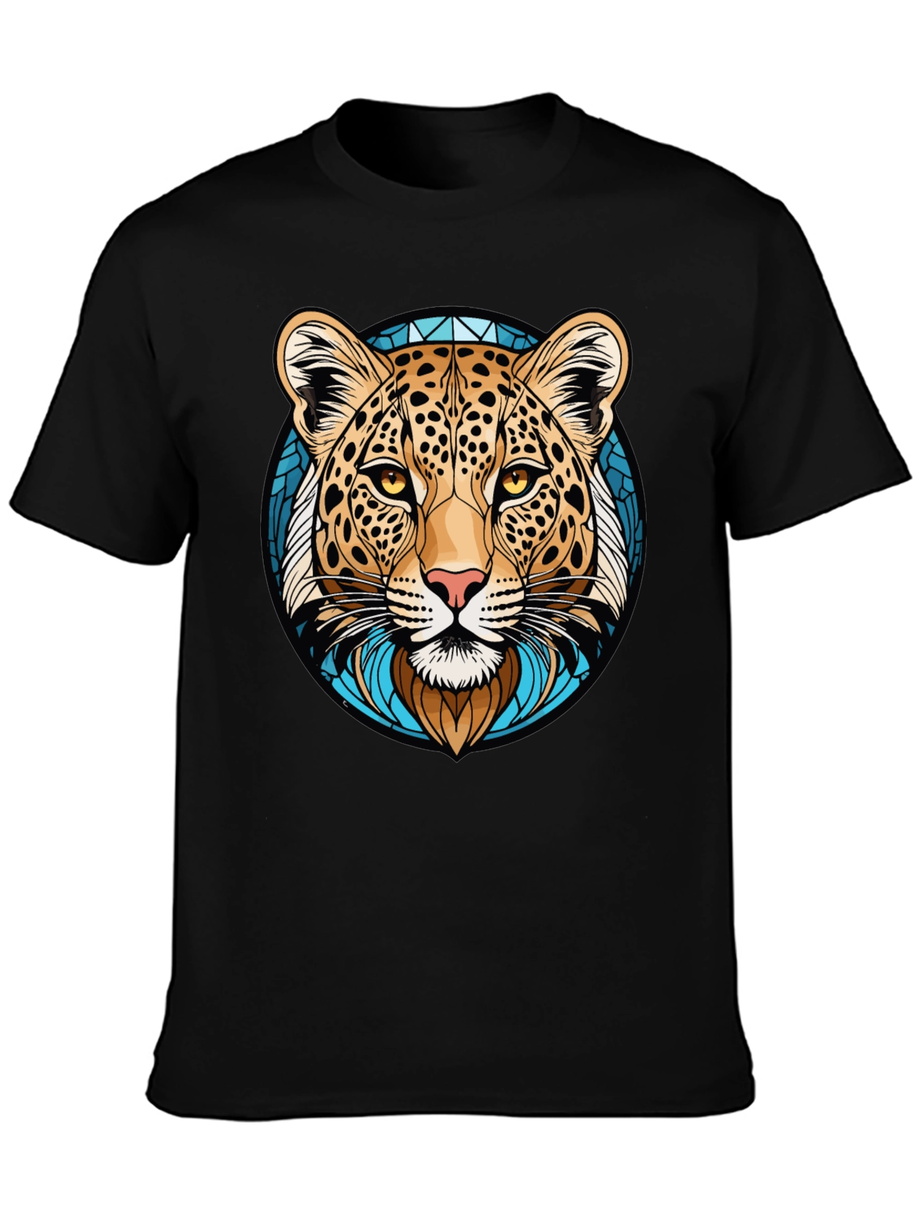 Leopard Graphic Tee - Cool Animal Print T-Shirt