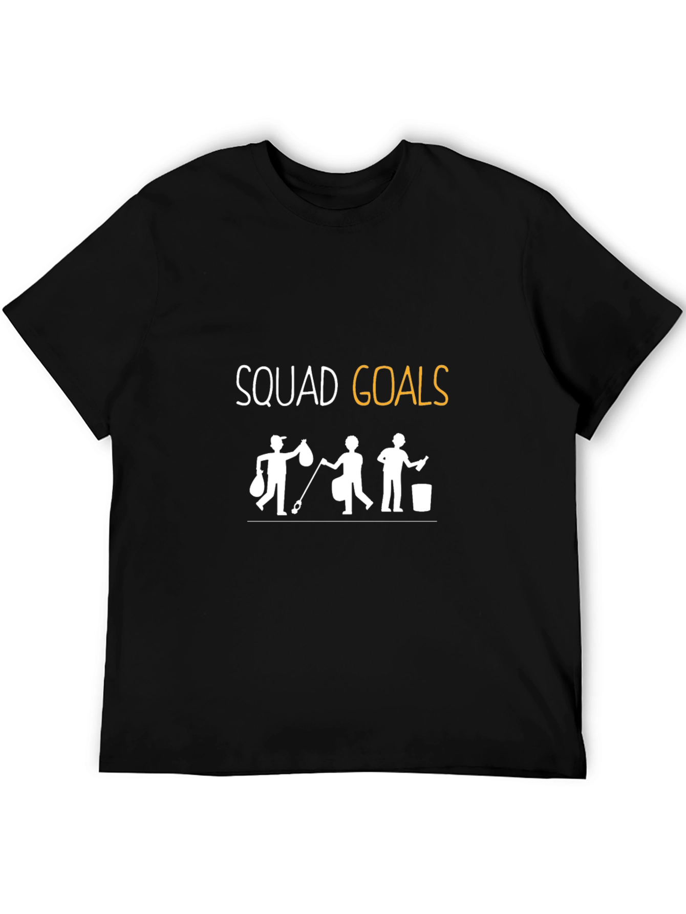Squad Goals T-Shirt - Eco-Friendly Cleanup Design