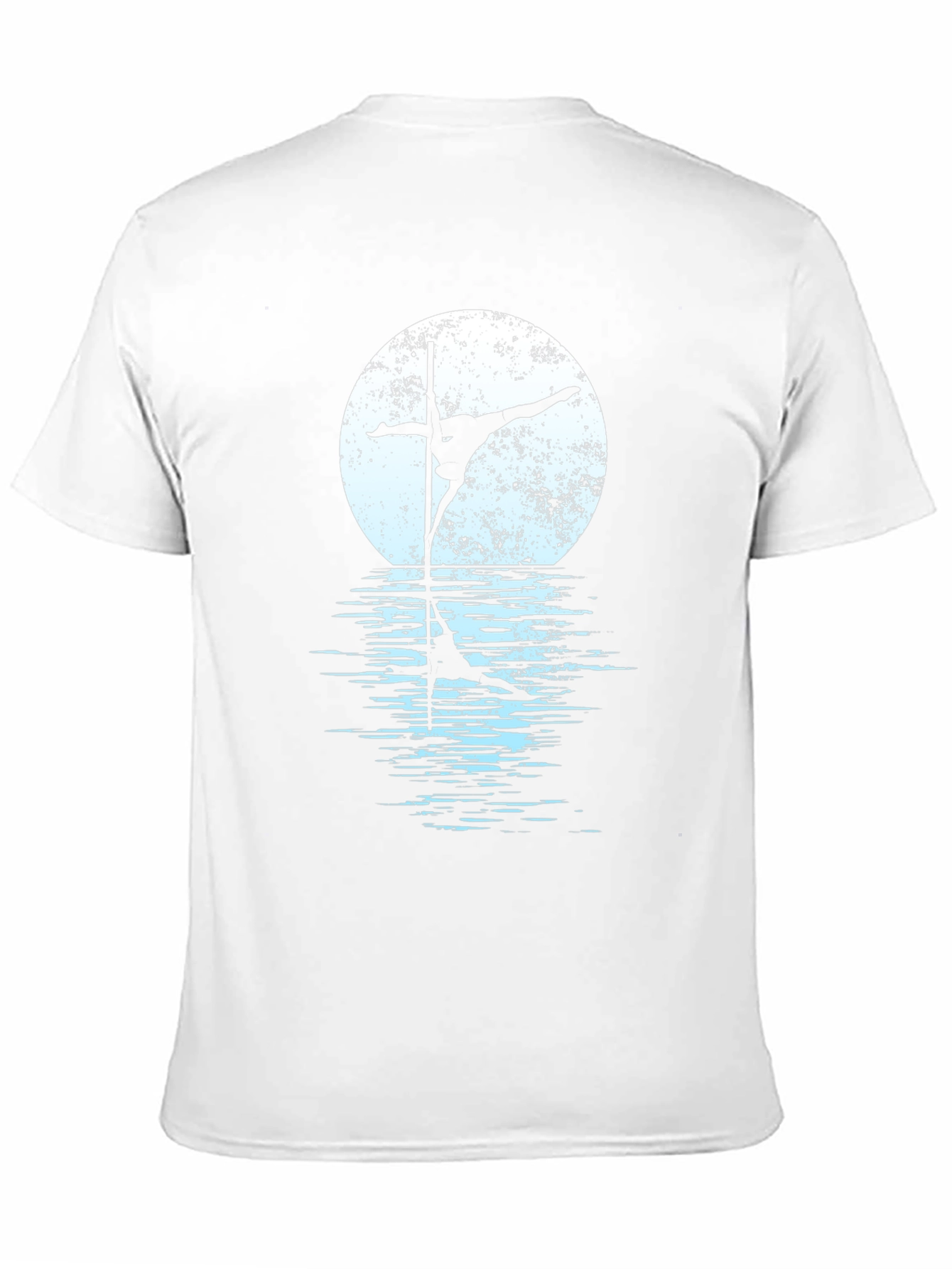 Pole Dance Silhouette Graphic T-Shirt