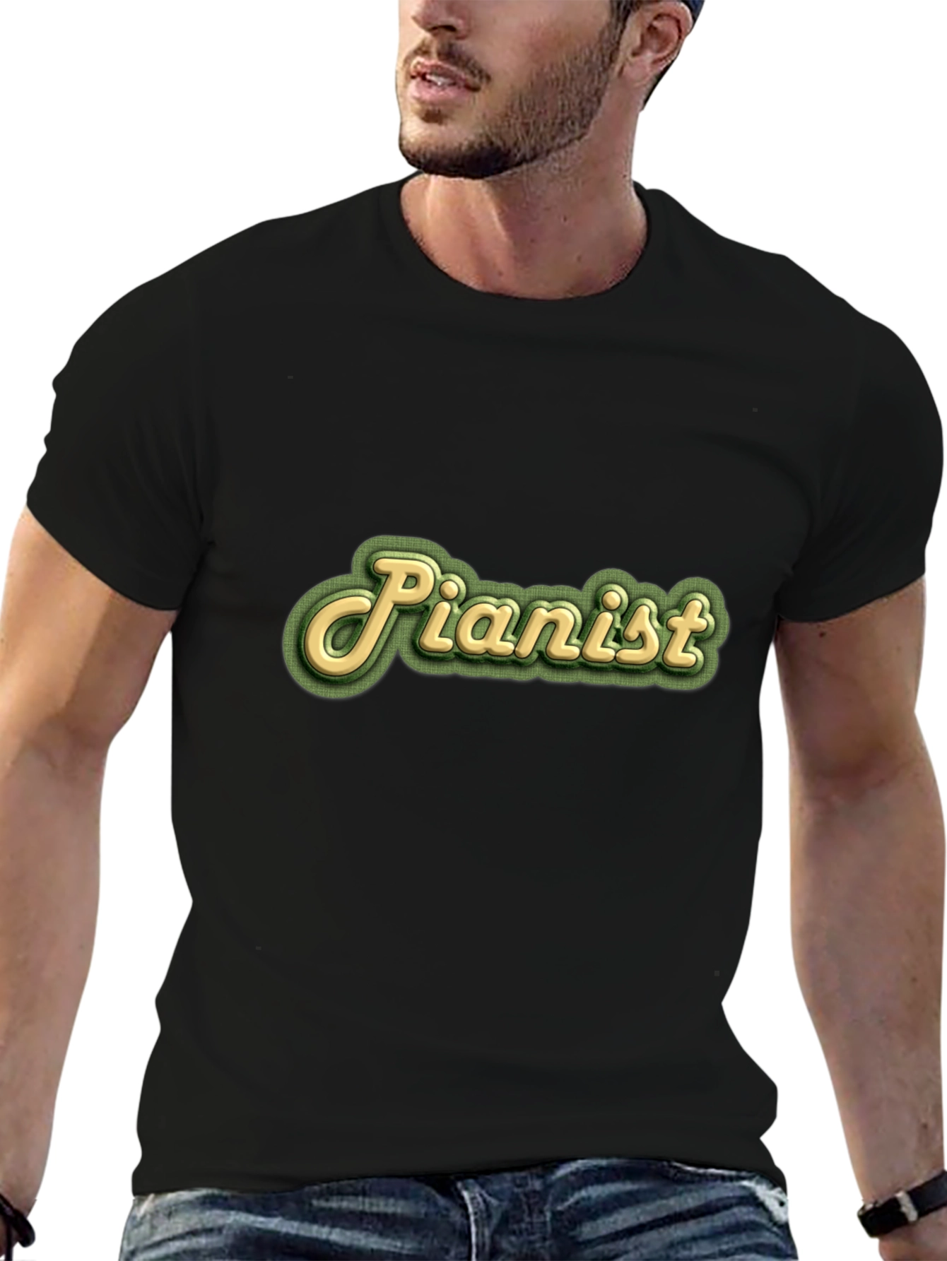 Pianist Graphic Tee - Stylish & Comfortable