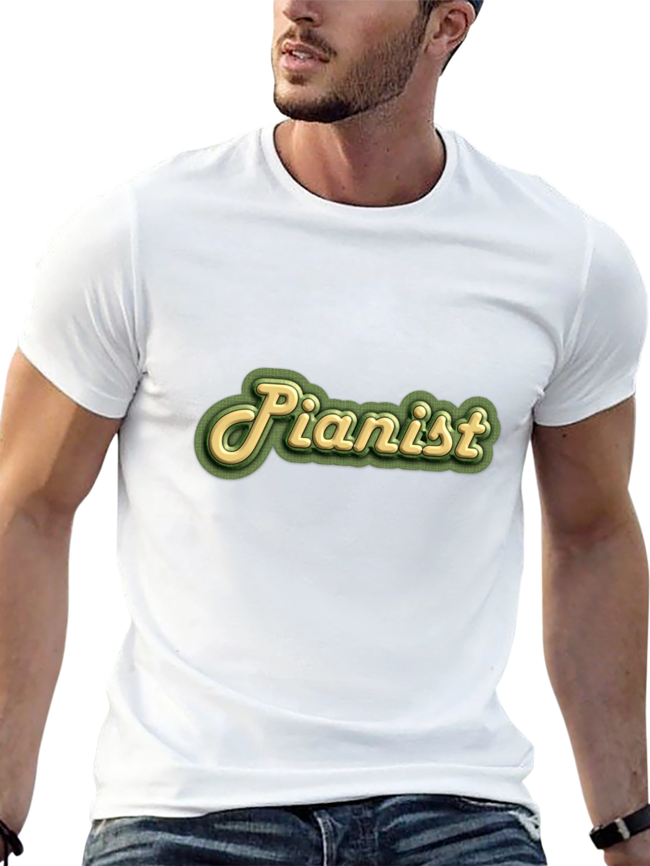 Pianist Graphic Tee - Stylish & Comfortable