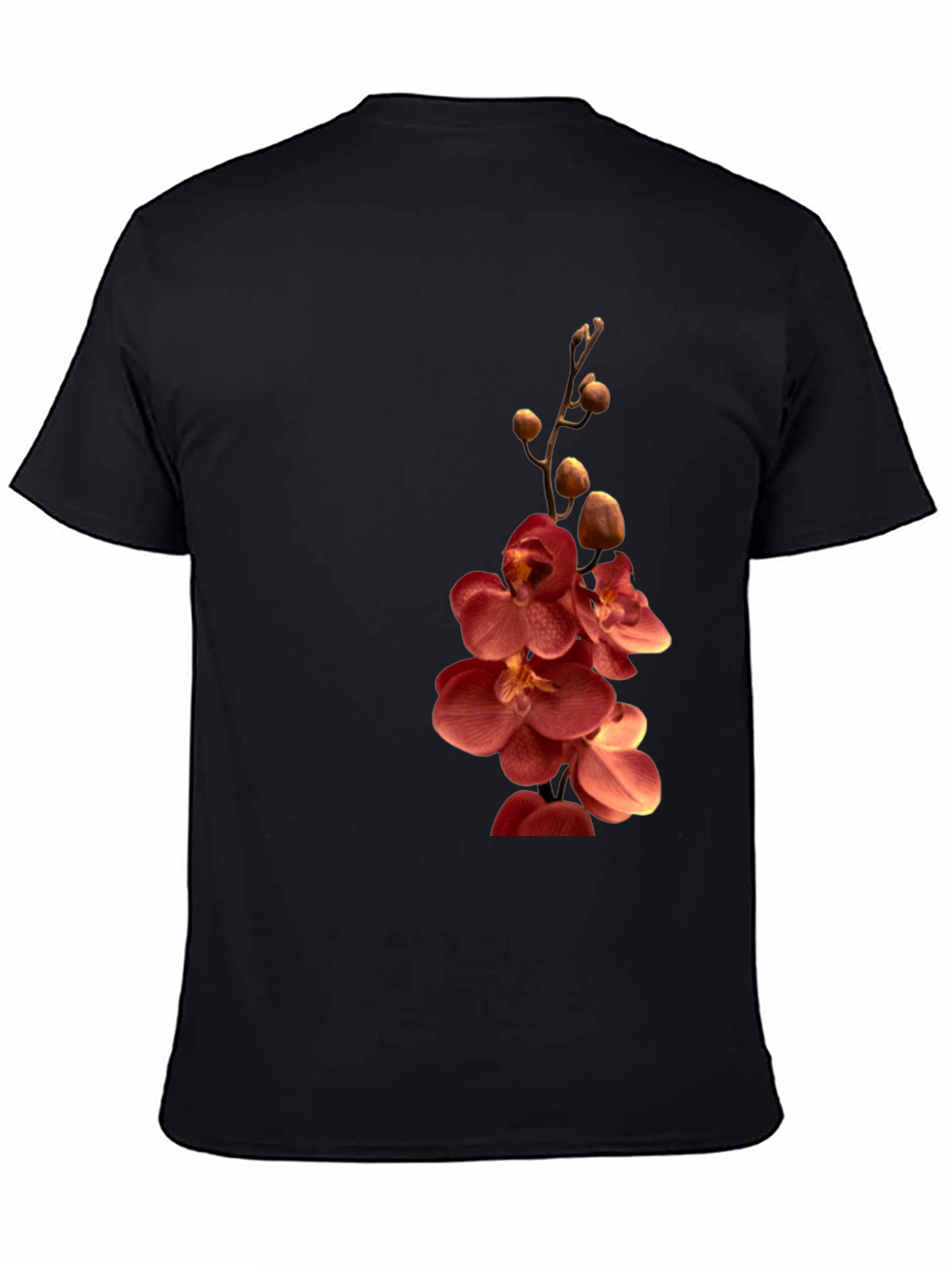 Floral Print Crew Neck T-Shirt