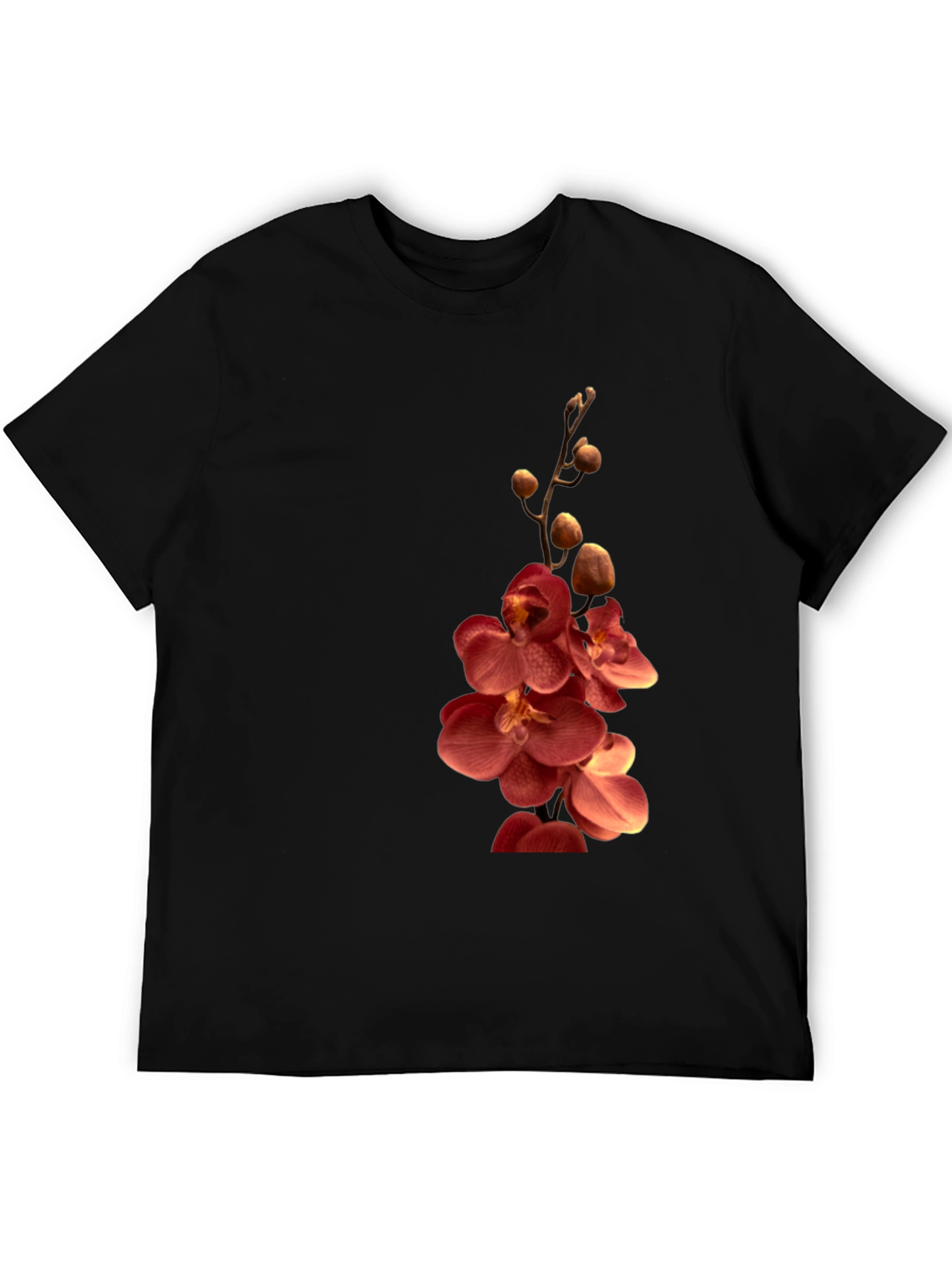 Floral Print Crew Neck T-Shirt
