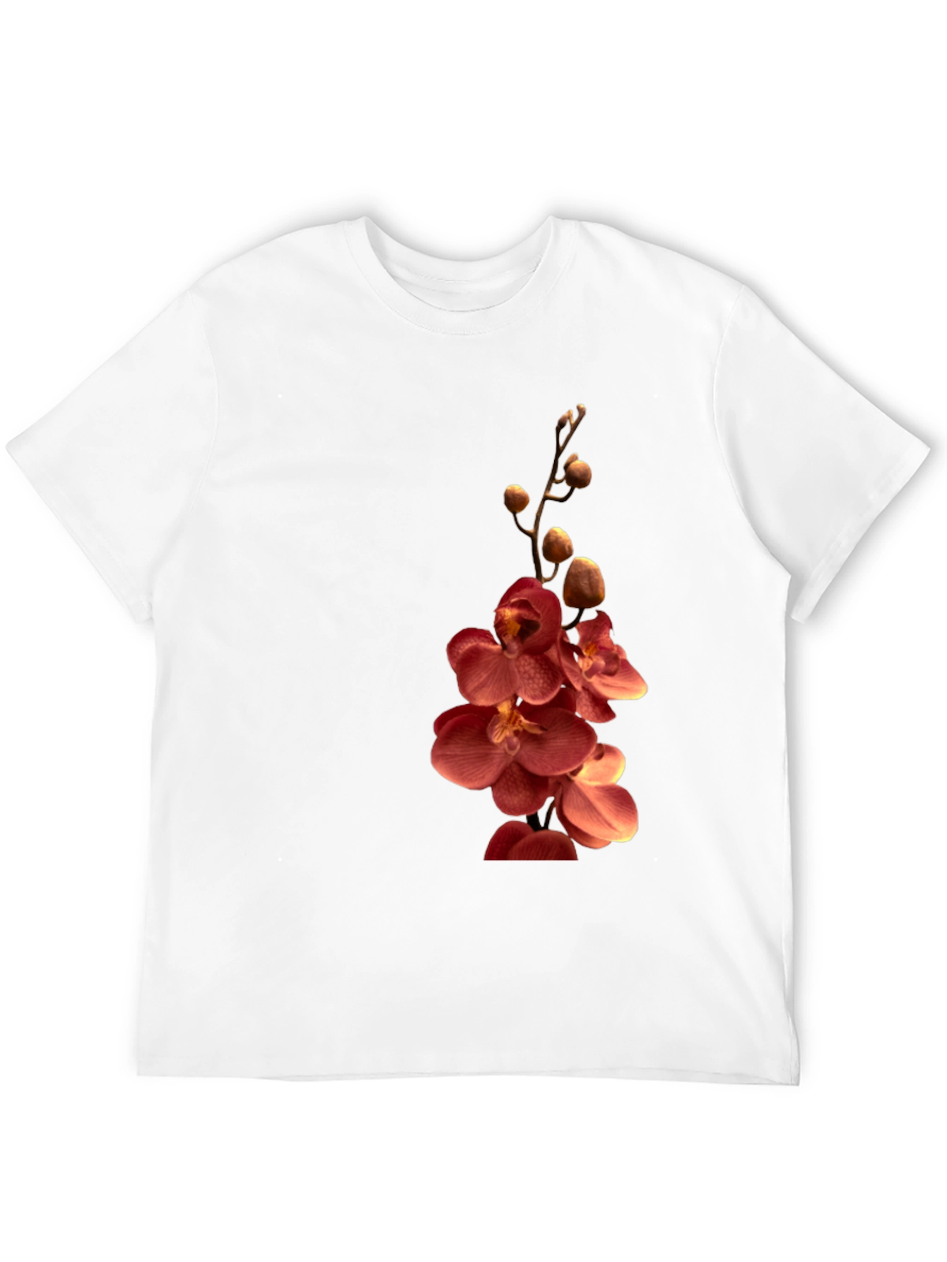 Floral Print Crew Neck T-Shirt