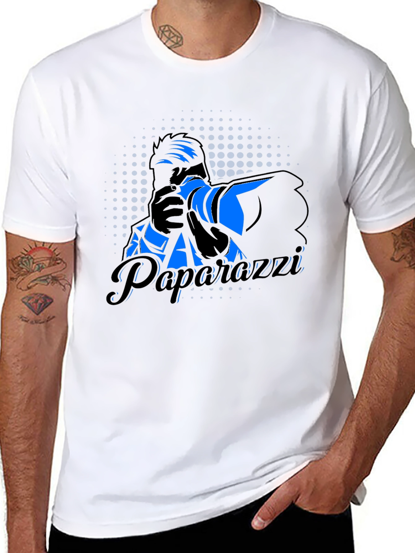 Paparazzi Photographer Graphic T-Shirt