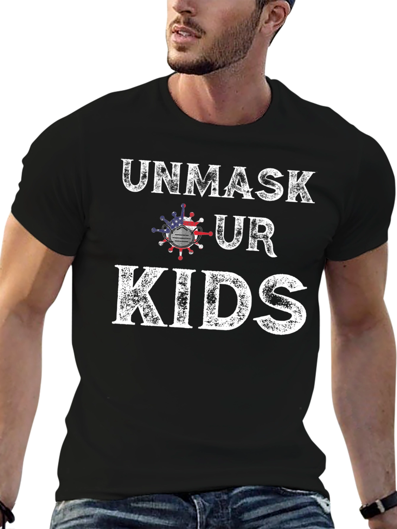 Unmask Our Kids Graphic T-Shirt