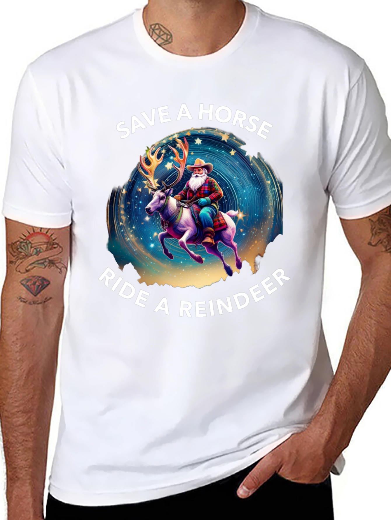 Save a Horse Ride a Reindeer T-Shirt