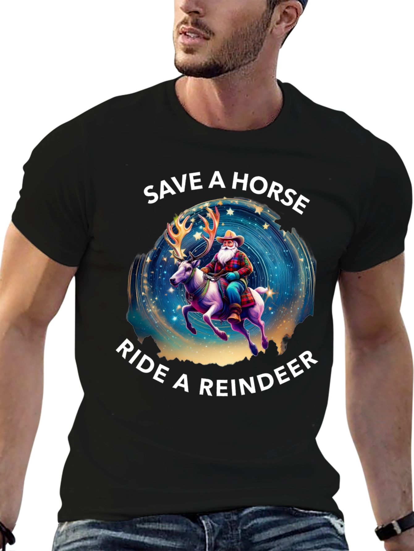 Save a Horse Ride a Reindeer T-Shirt