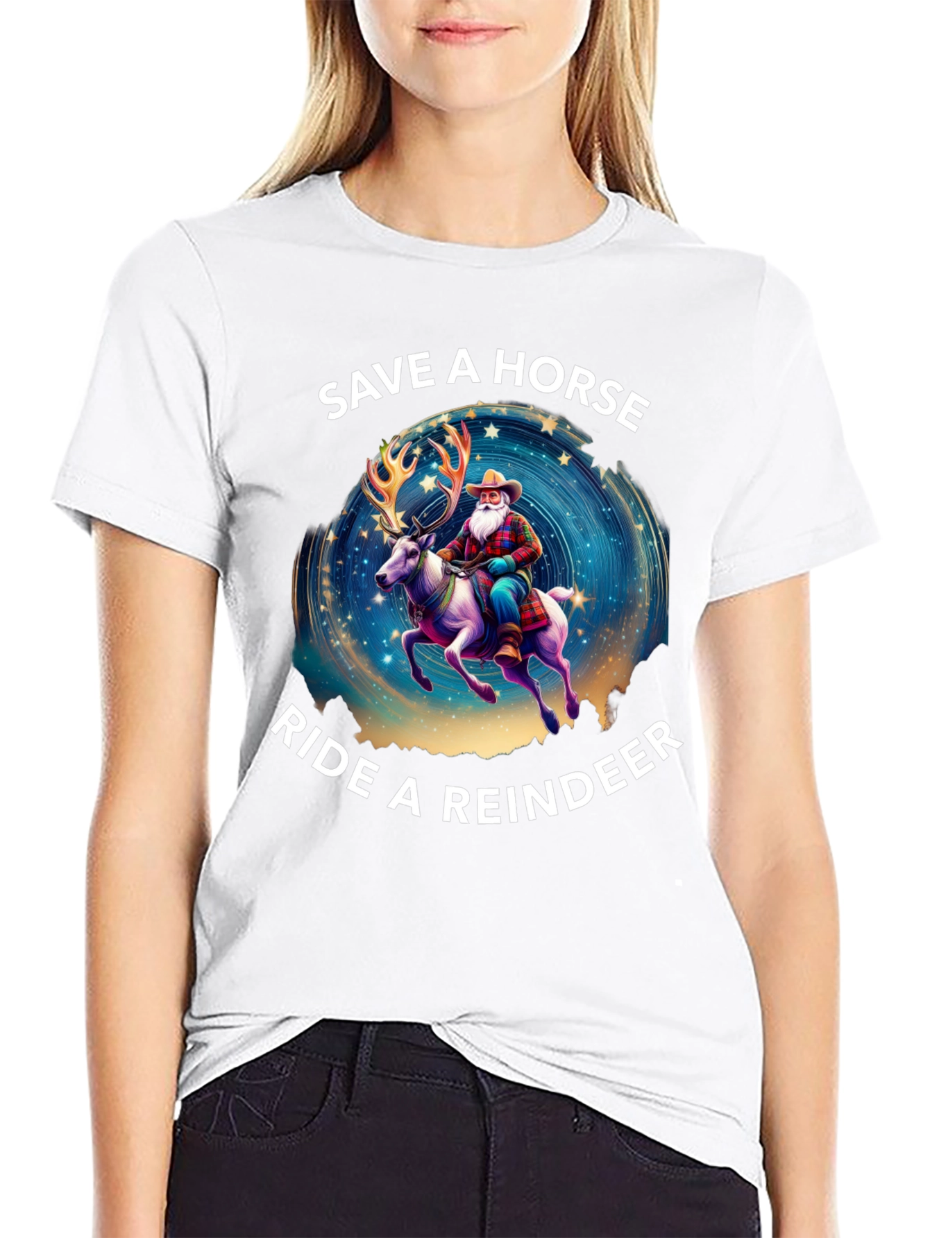 Save a Horse Ride a Reindeer T-Shirt