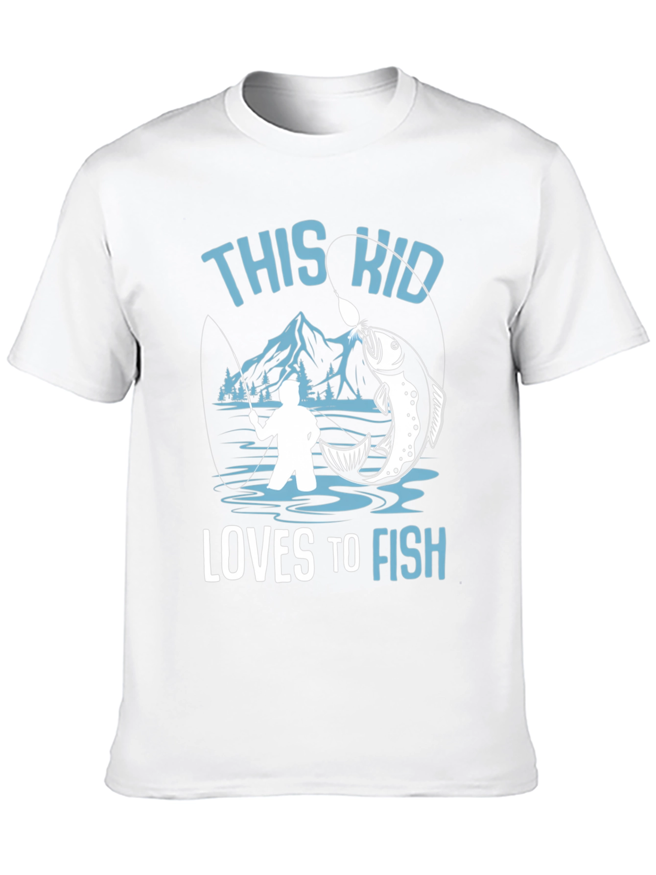 This Kid Loves to Fish T-Shirt