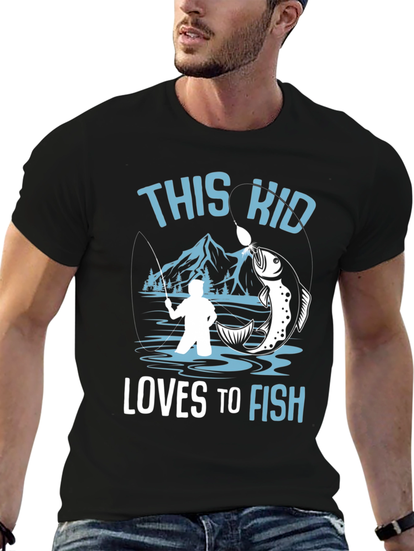 This Kid Loves to Fish T-Shirt
