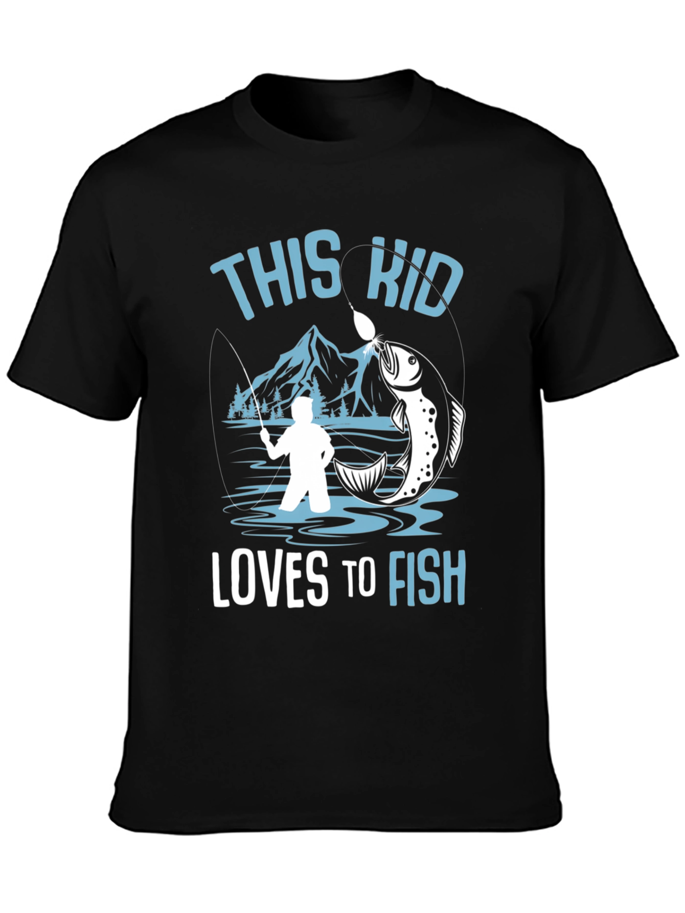 This Kid Loves to Fish T-Shirt
