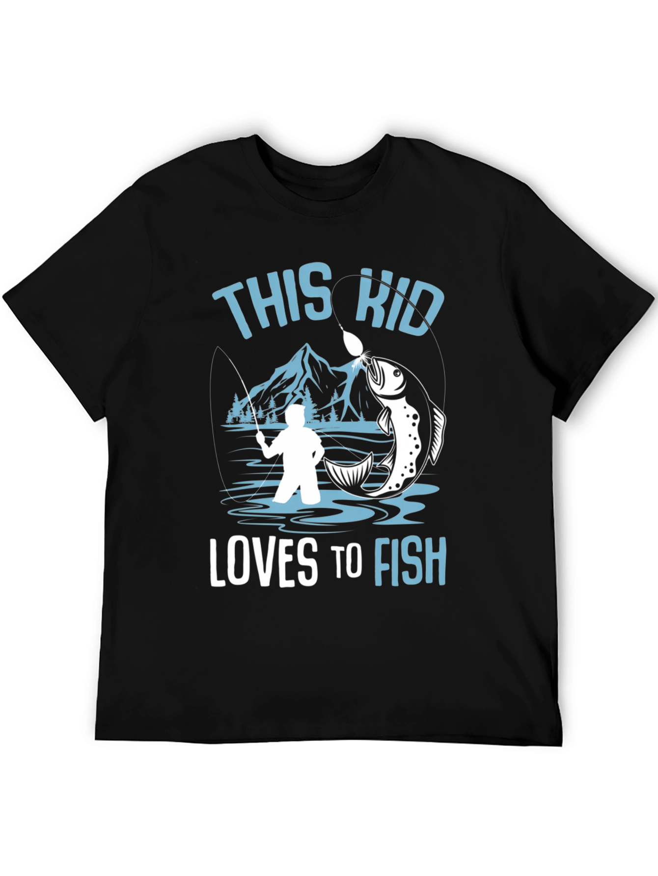 This Kid Loves to Fish T-Shirt