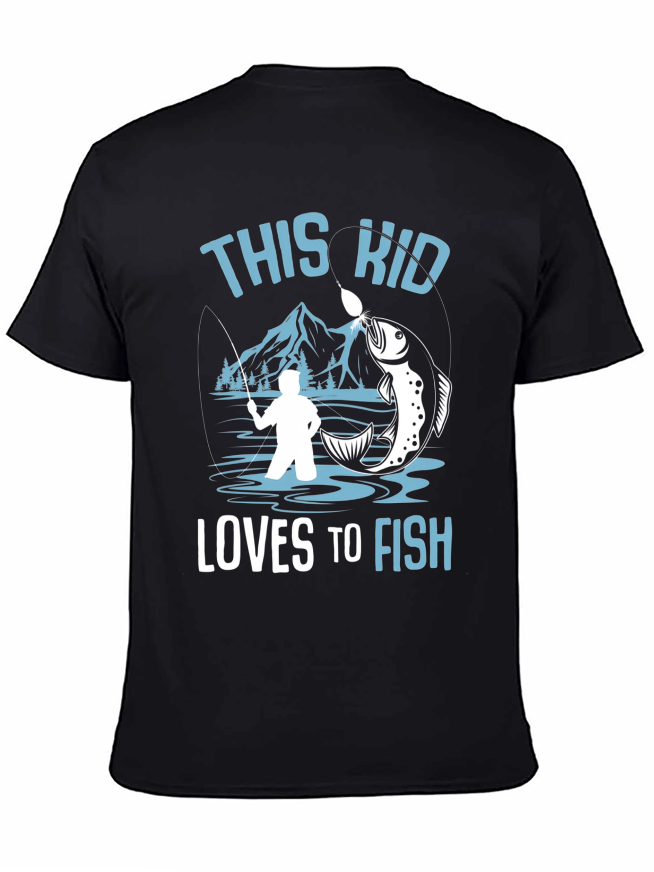 This Kid Loves to Fish T-Shirt