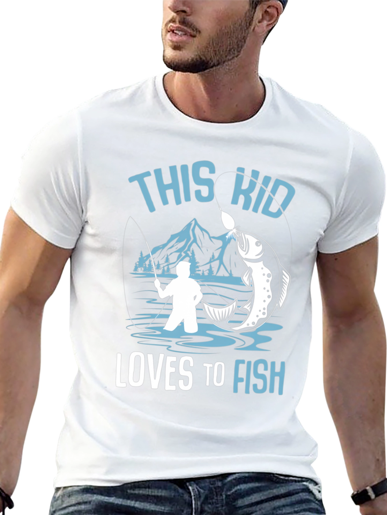 This Kid Loves to Fish T-Shirt