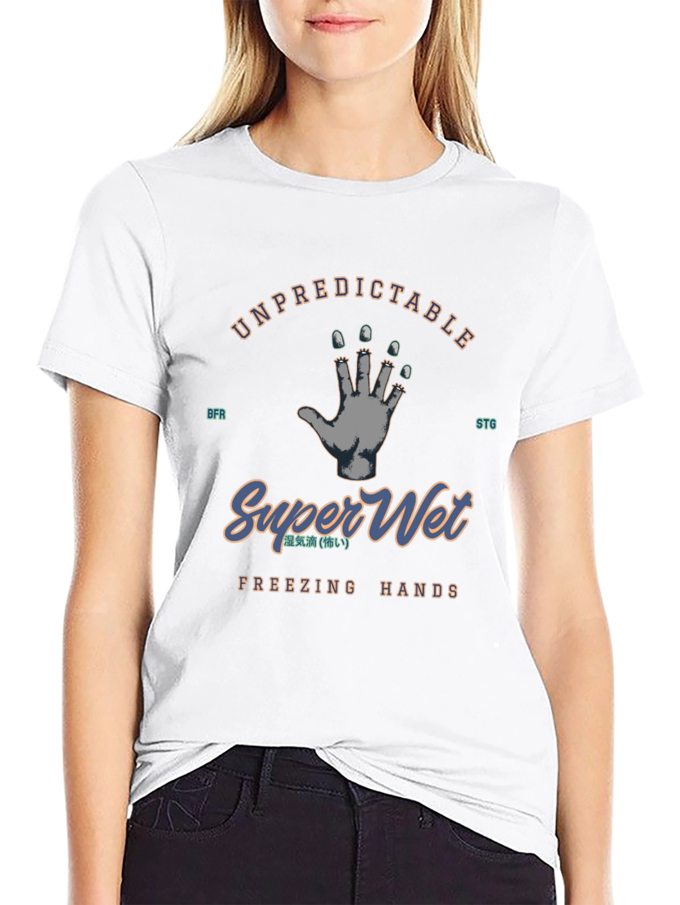 Unpredictable Freezing Hands Tee