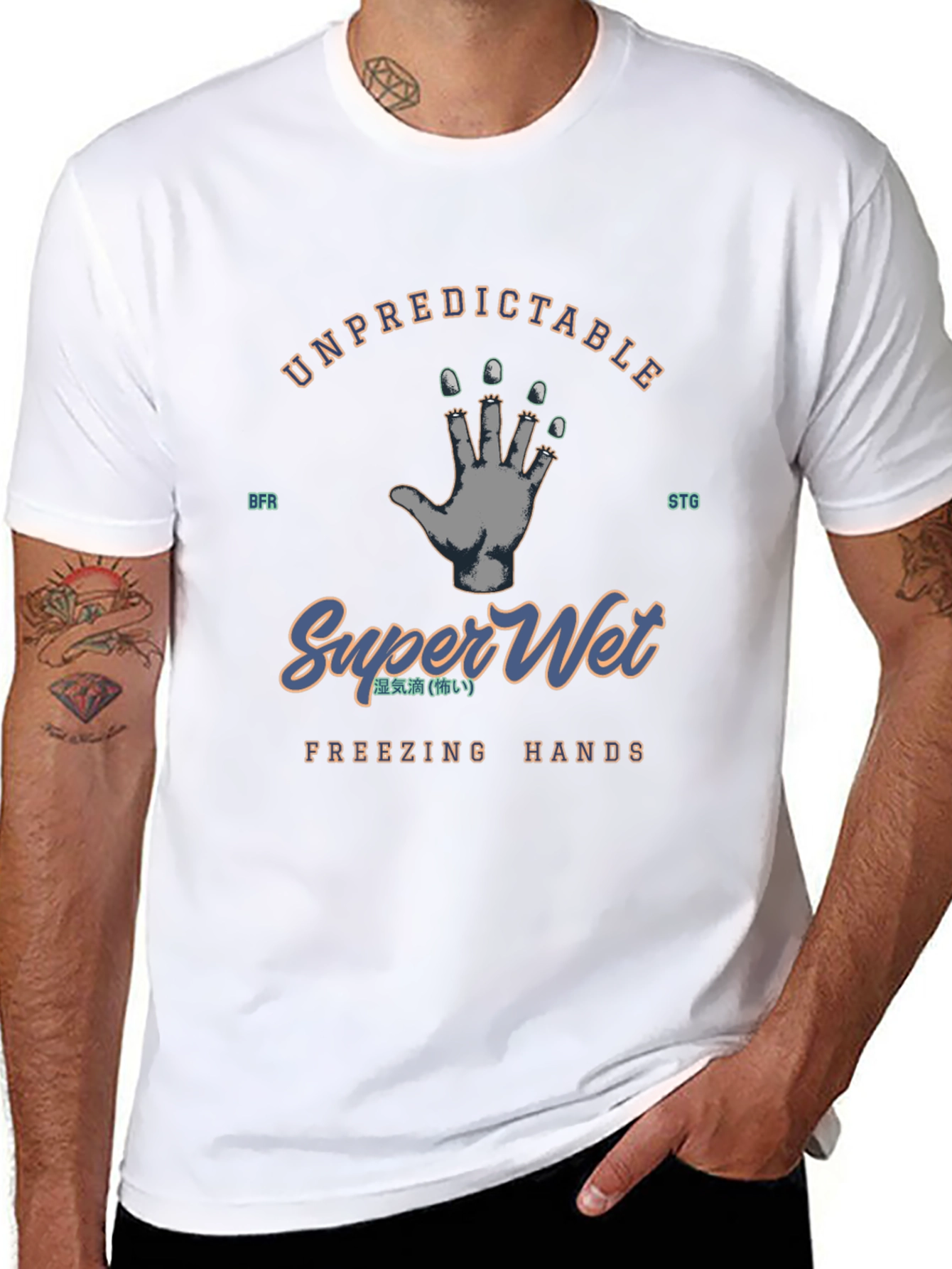 Unpredictable Freezing Hands Tee