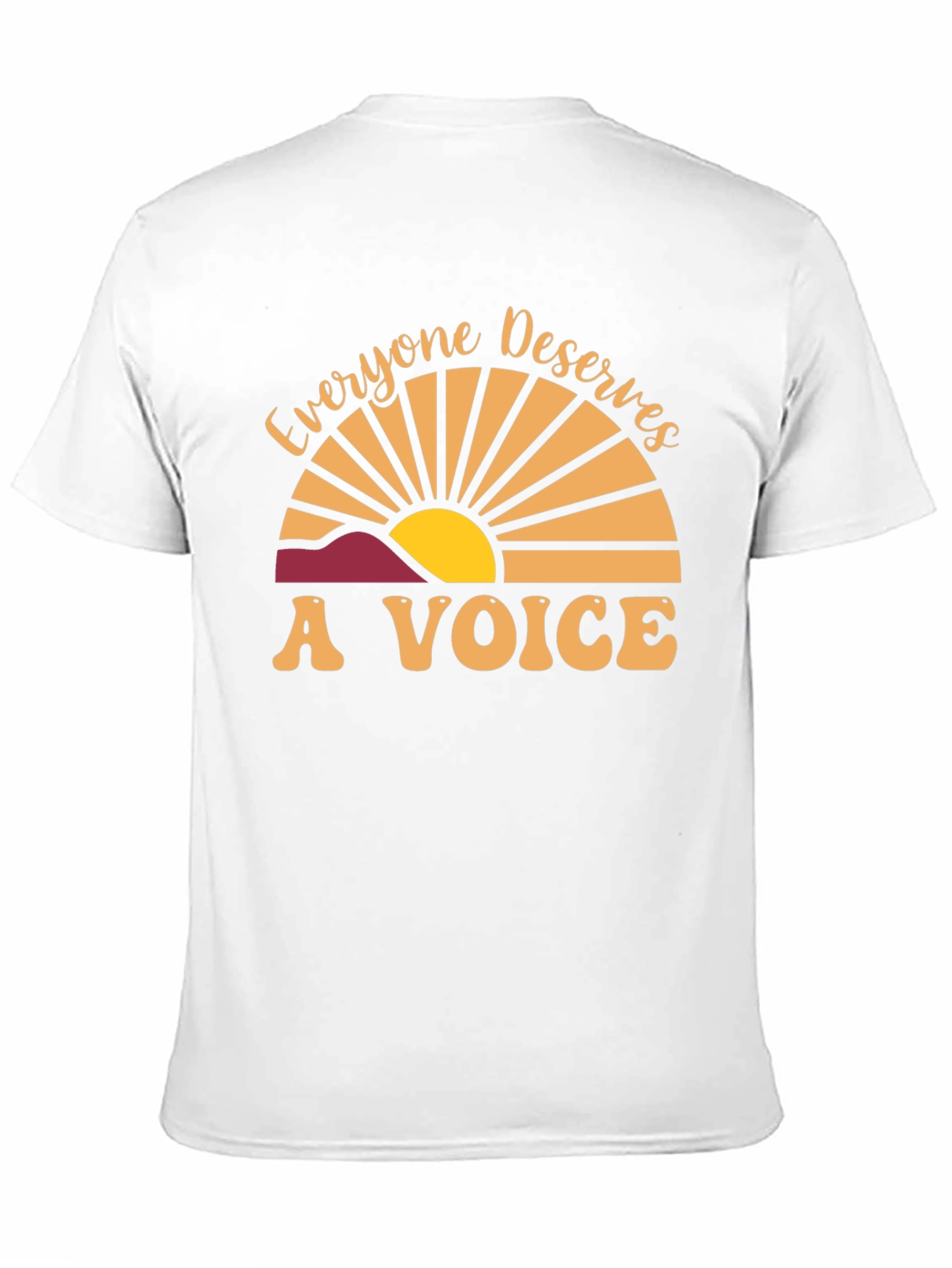 Everyone Deserves A Voice Graphic T-Shirt